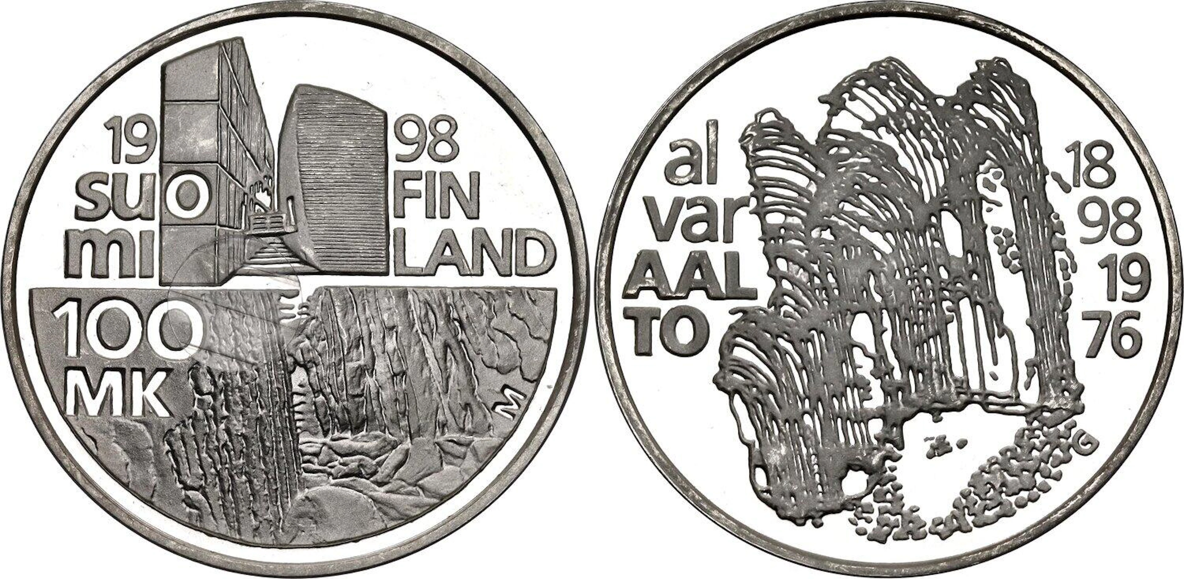Finland 100 Markkaa 1998