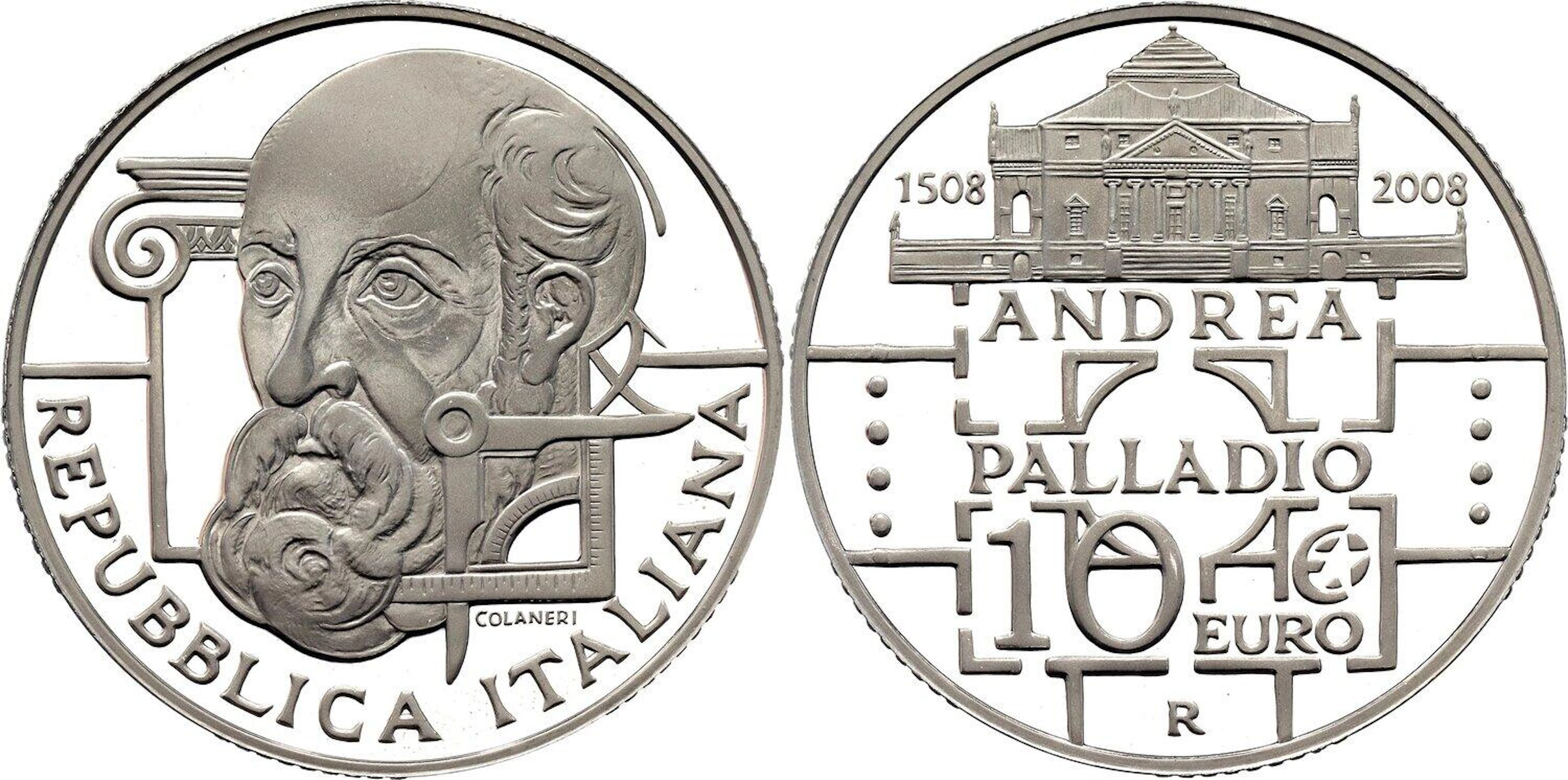Italy 10 Euro 2008 R