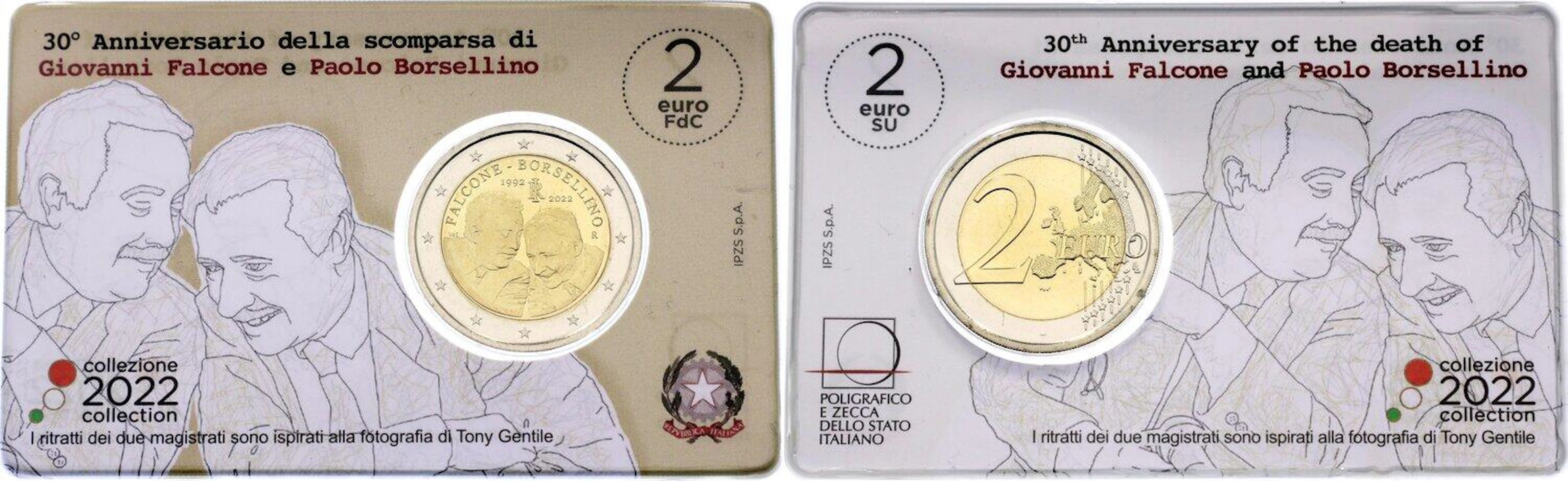 Italy 2 Euro 2022 R