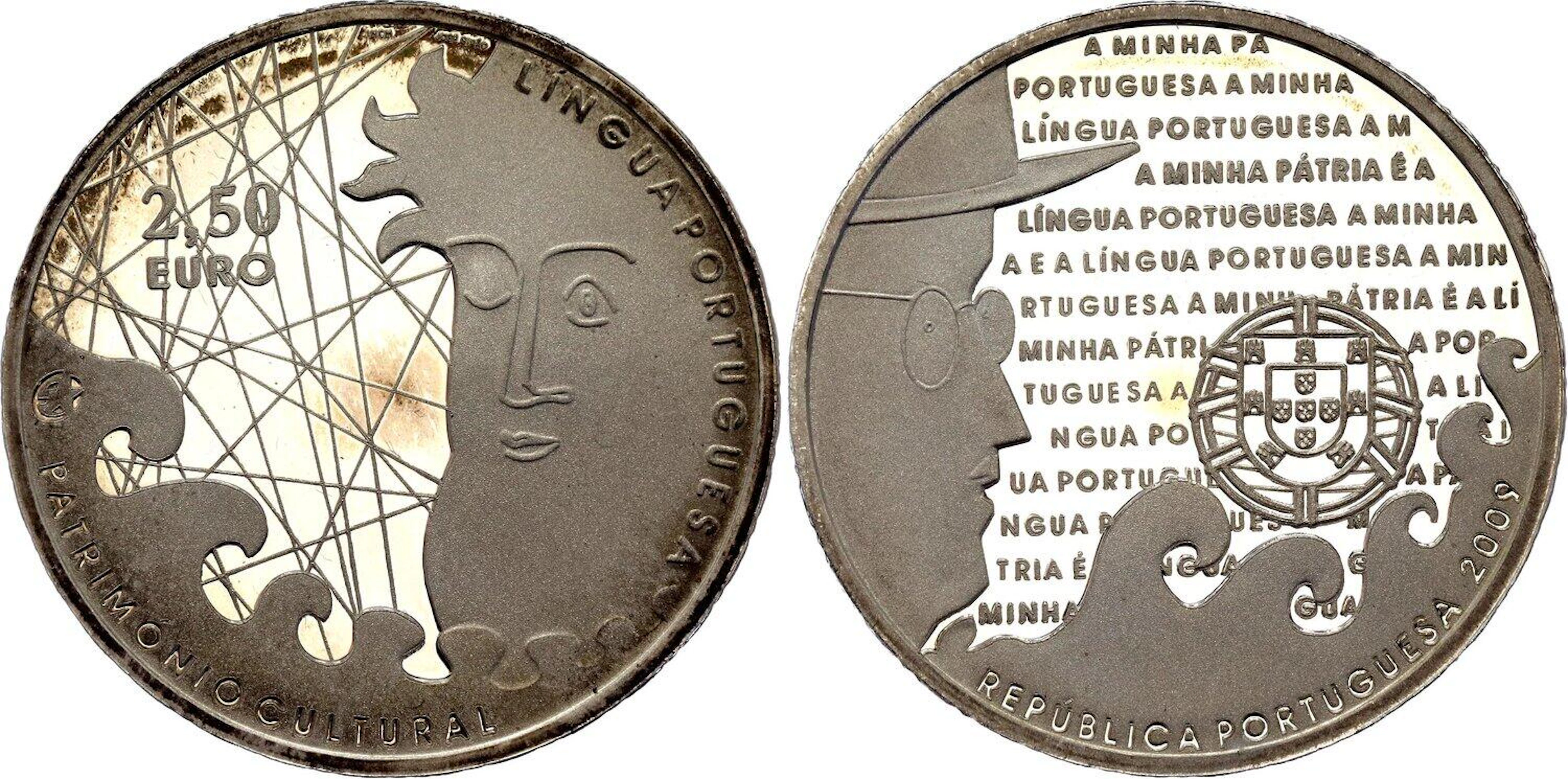 Portugal 2-1/2 Euro 2009 INCM