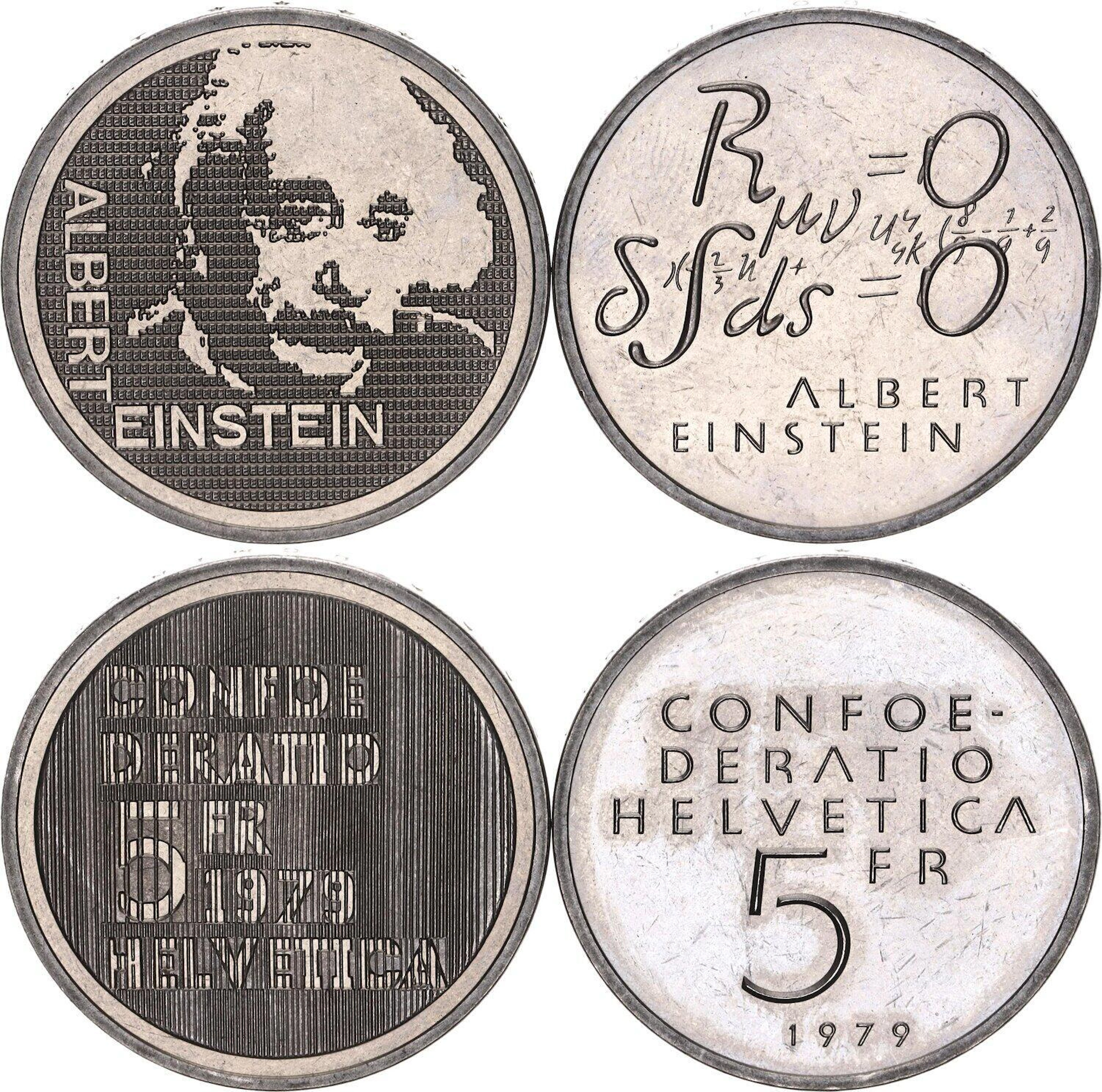 Switzerland 2 x 5 Francs 1979