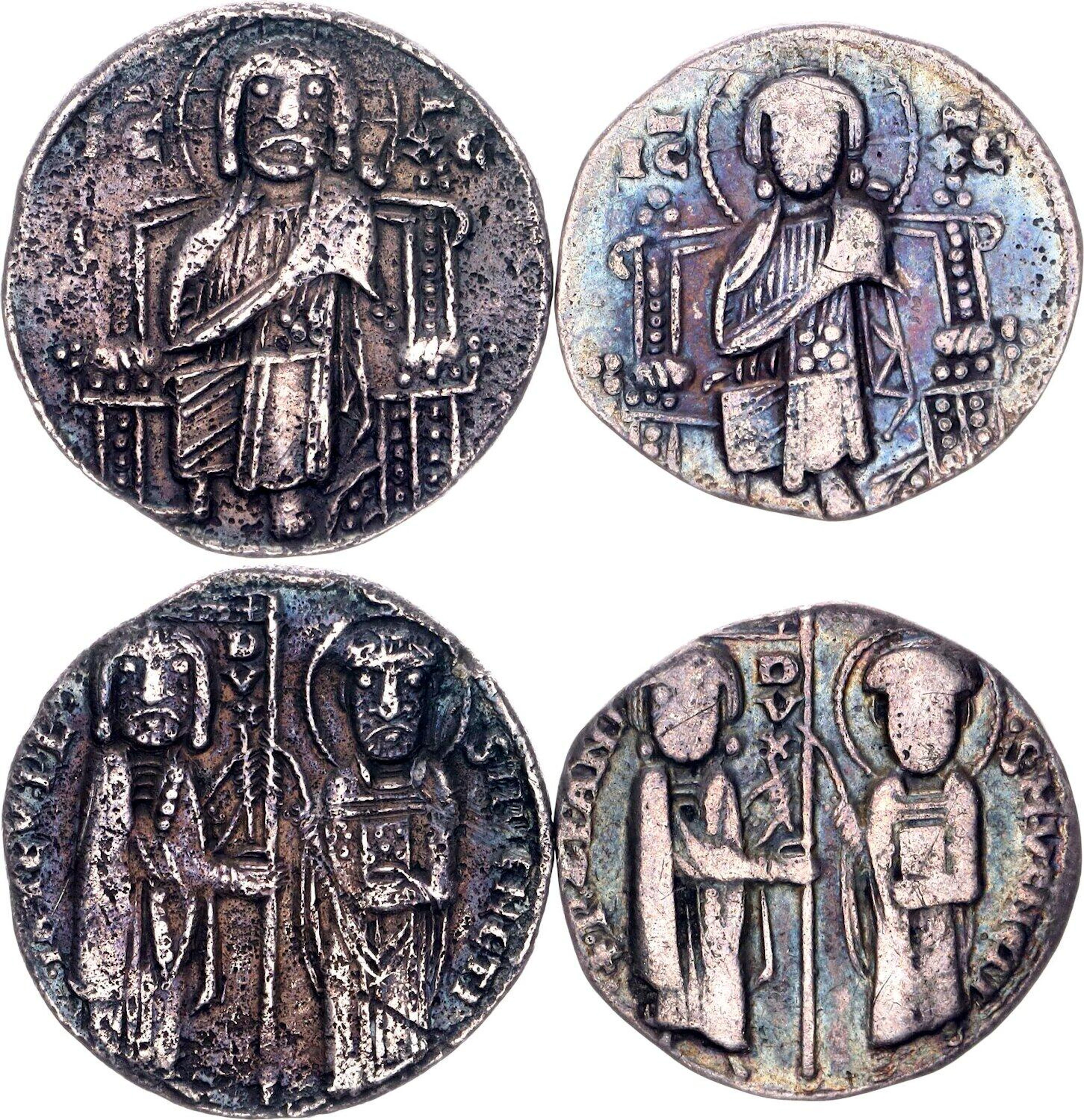 Italian States Venice 2 x 1 Grosso 1205 - 1275 (ND)