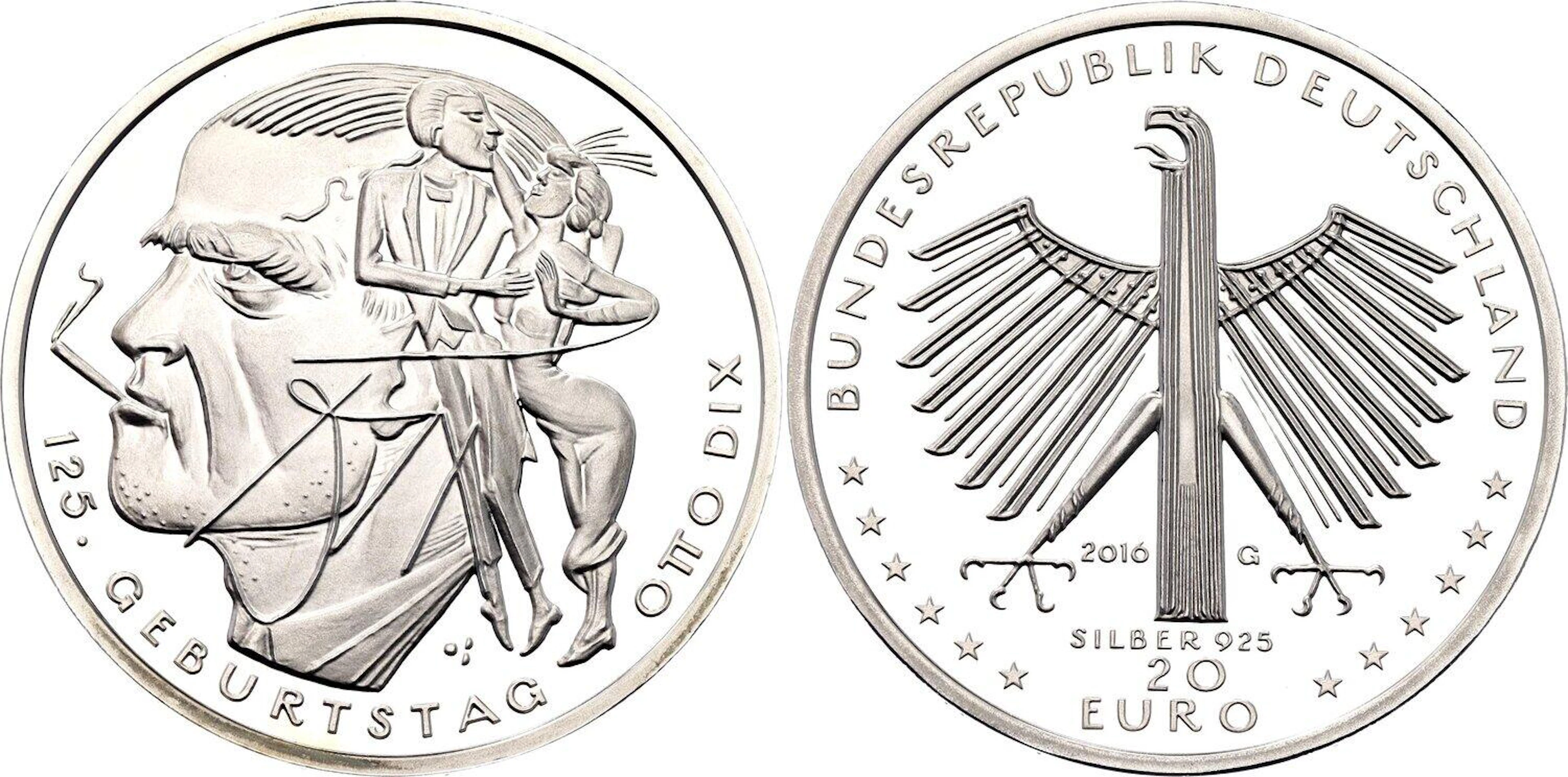 Germany - FRG 20 Euro 2016 G
