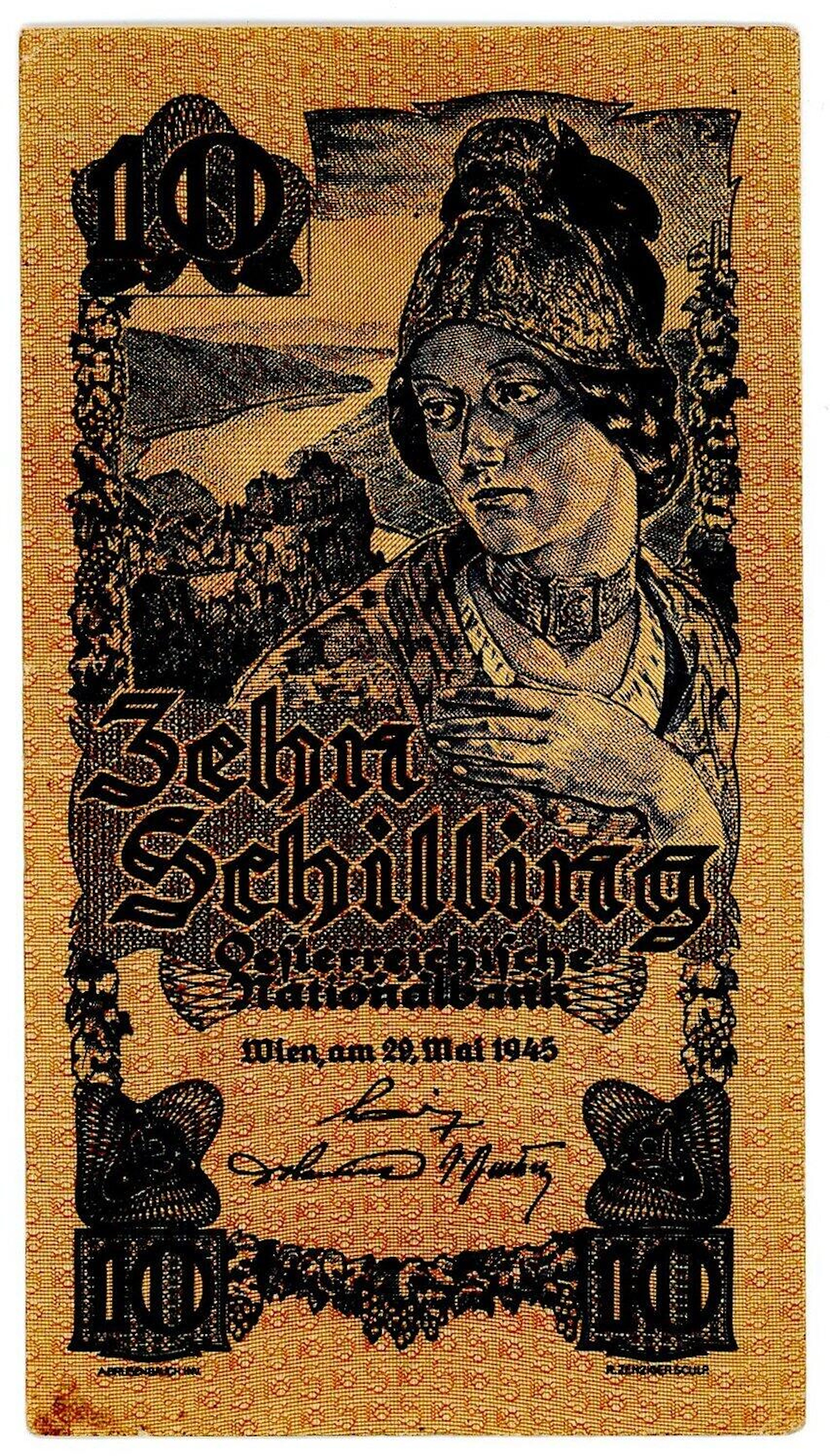 Austria 10 Schilling 1945 (1947)