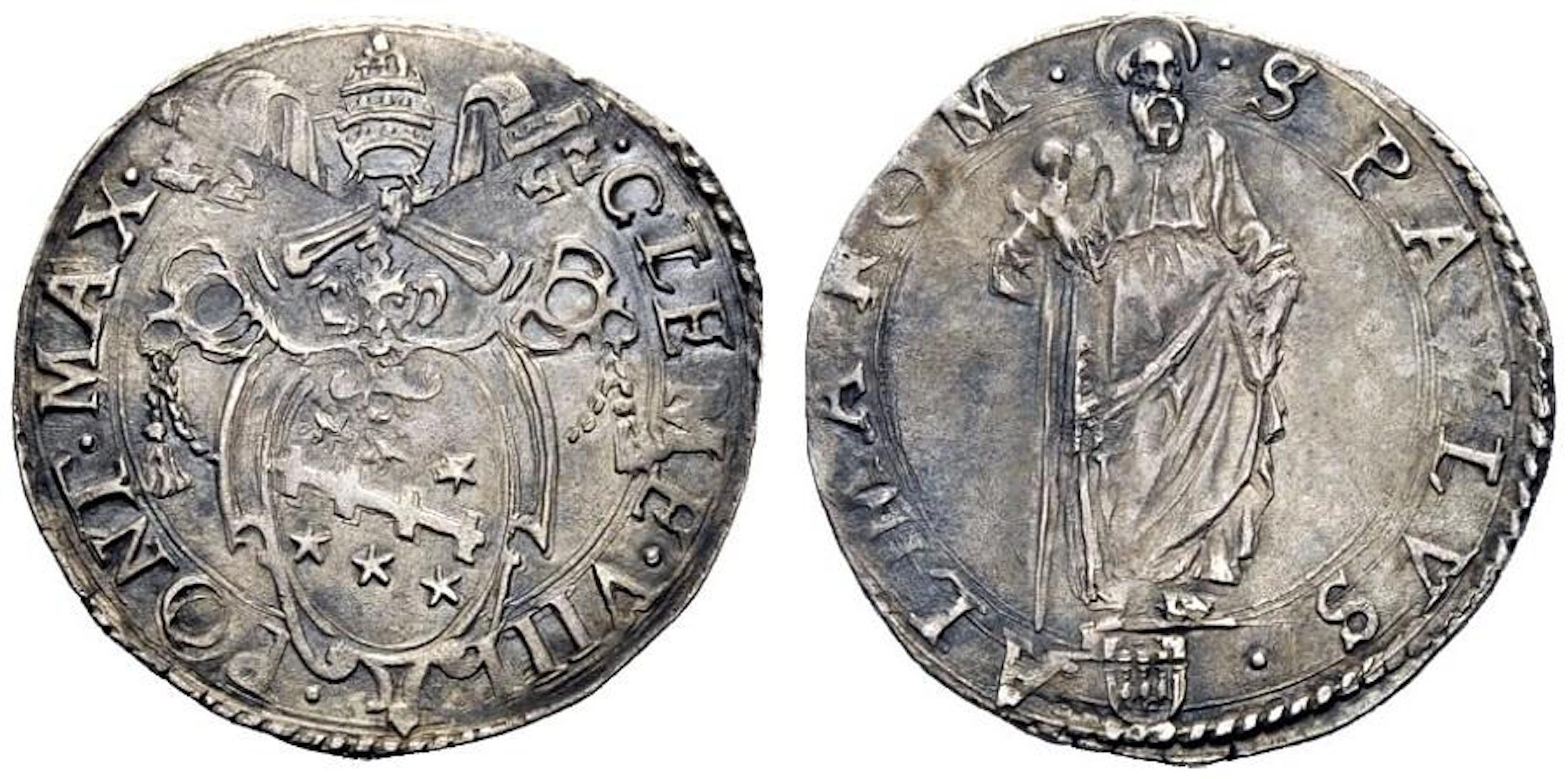 UNA PRESTIGIOSA COLLEZIONE DI MONETE DEI ROMANI PONTEFICI