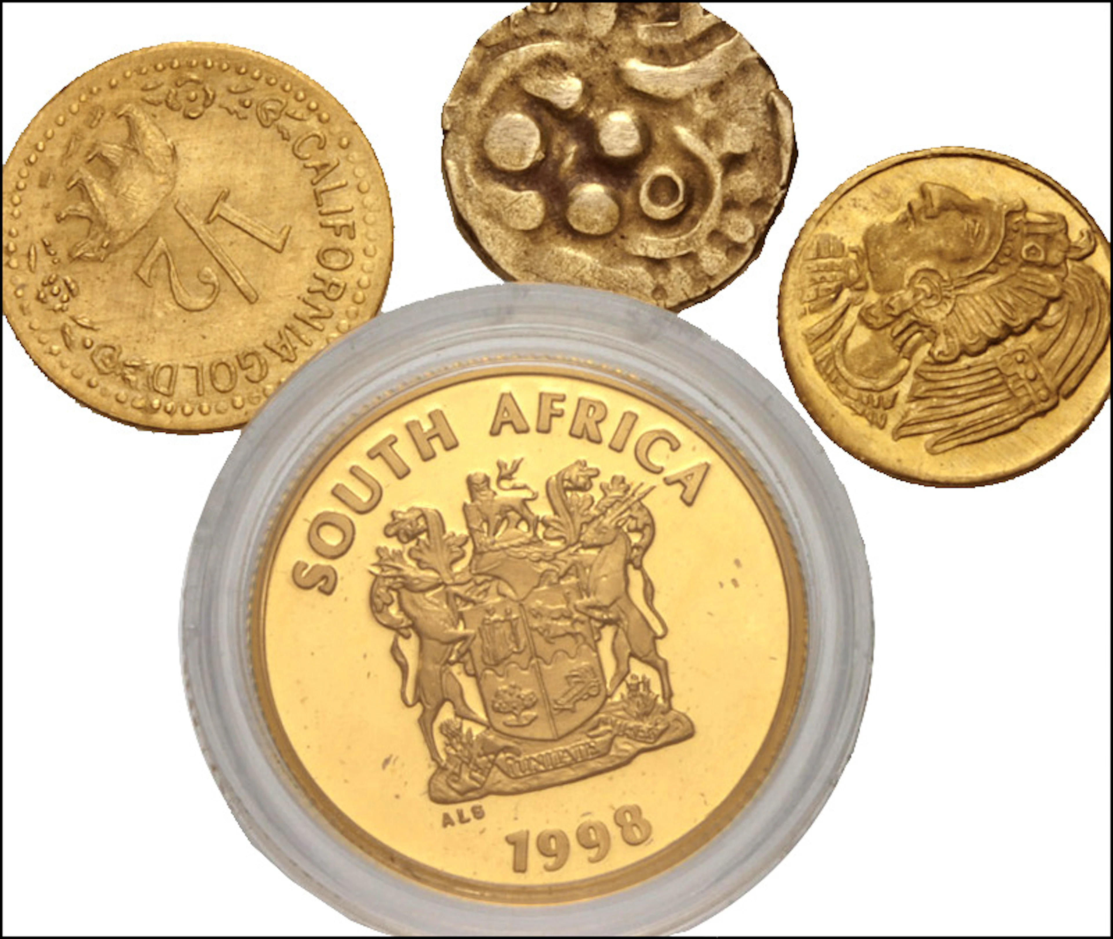 WORLD. Miscellaneous. Lot of four (4) AV denominations.