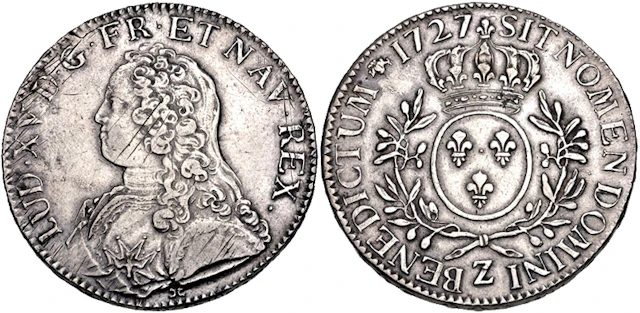 FRANCE, Royal. Louis XV le Bien-Aimé (the Well-Beloved).