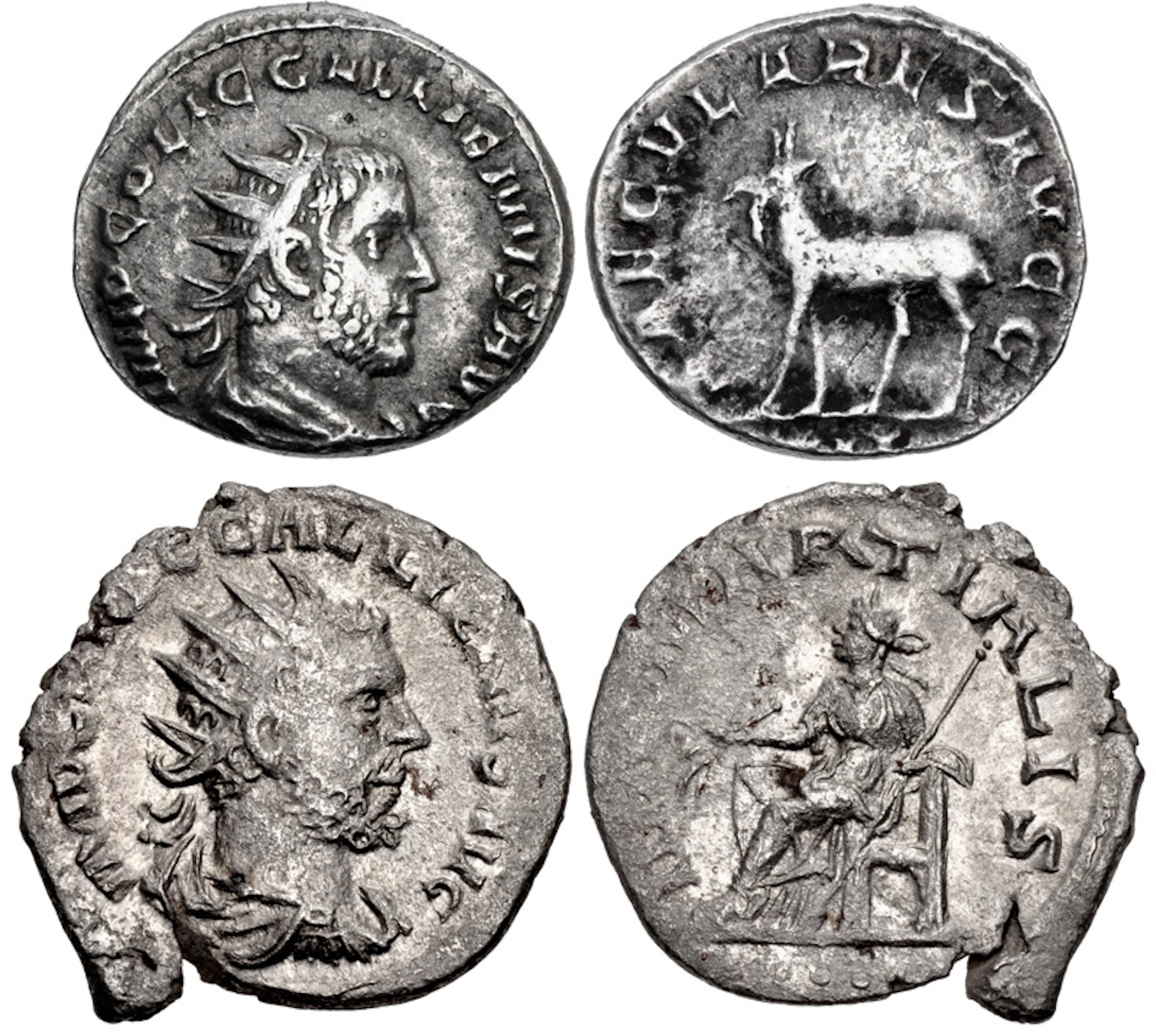 Lot of two (2) coins