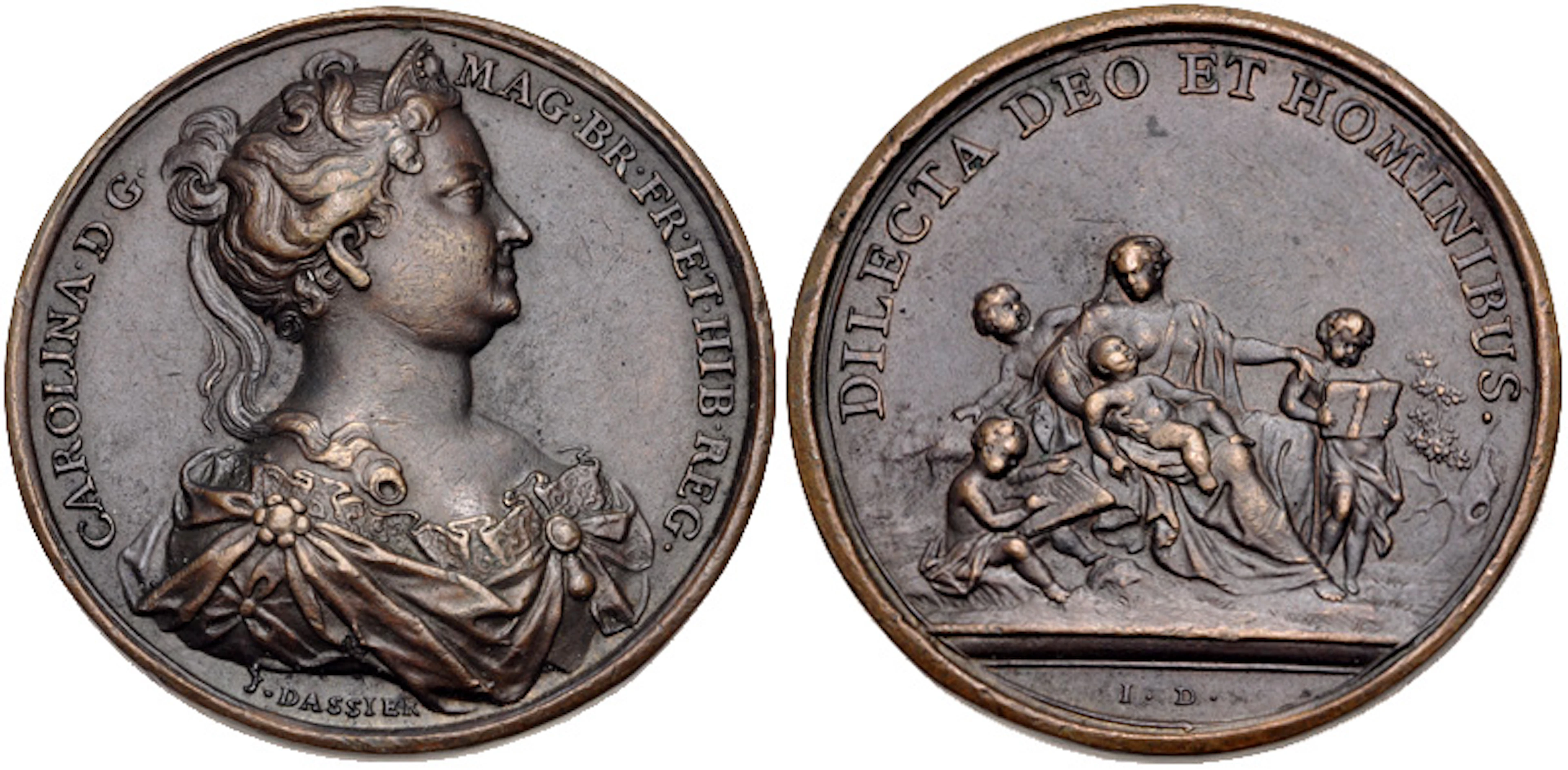 HANOVER. Caroline of Ansbach.