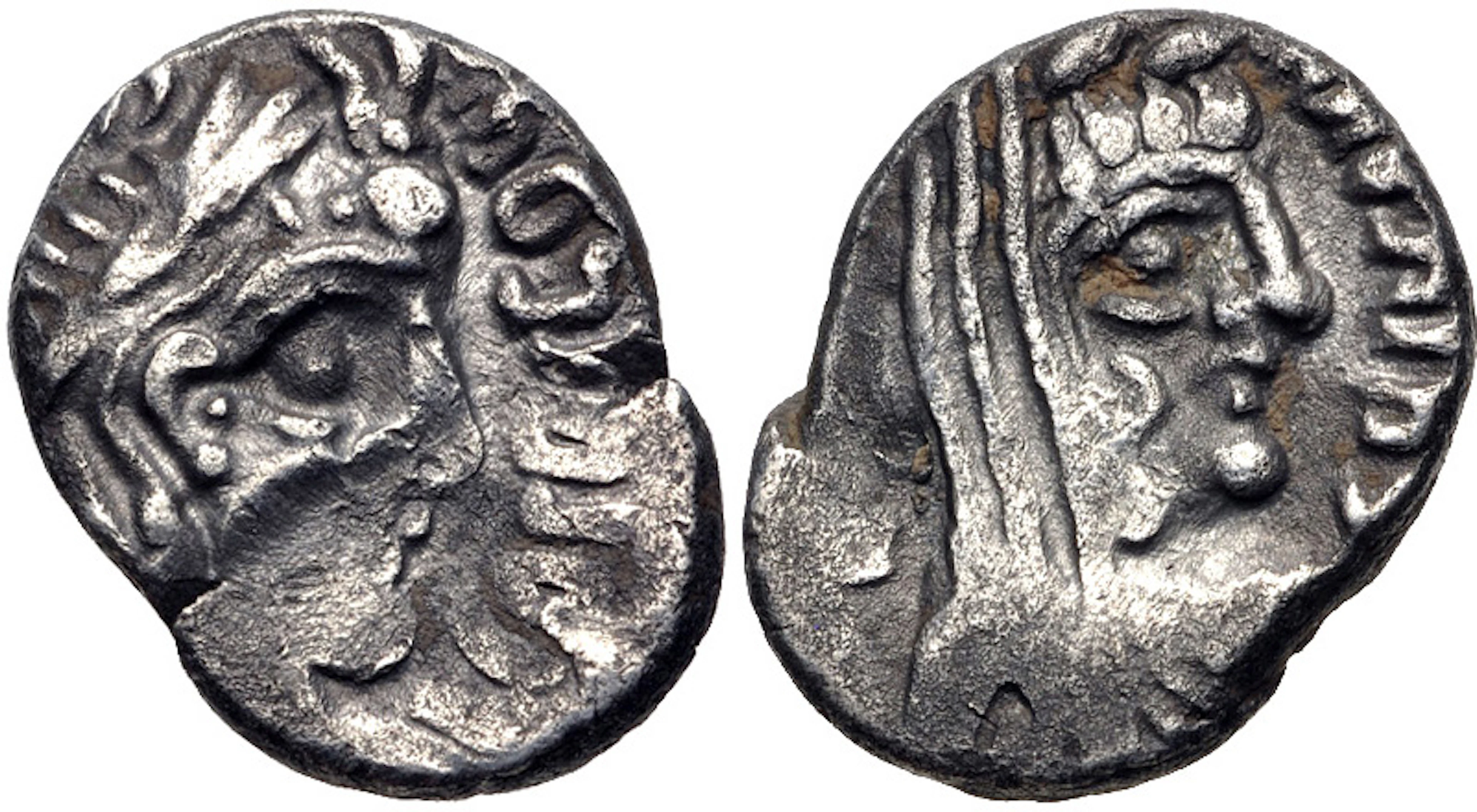 NABATAEA. Rabbel II, with Gamilat.