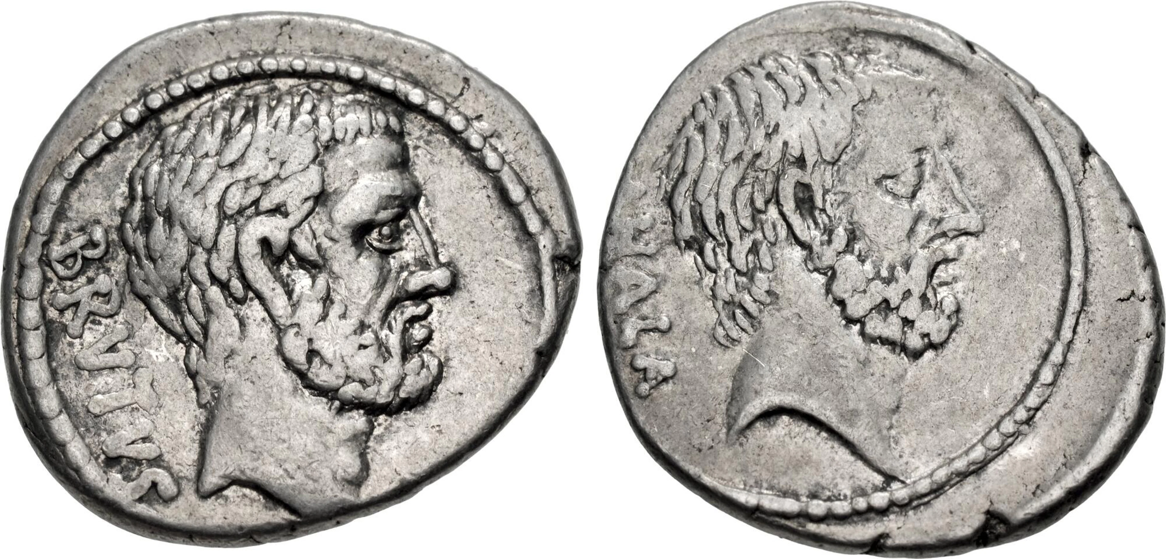 Q. Servilius Caepio (M. Junius) Brutus.