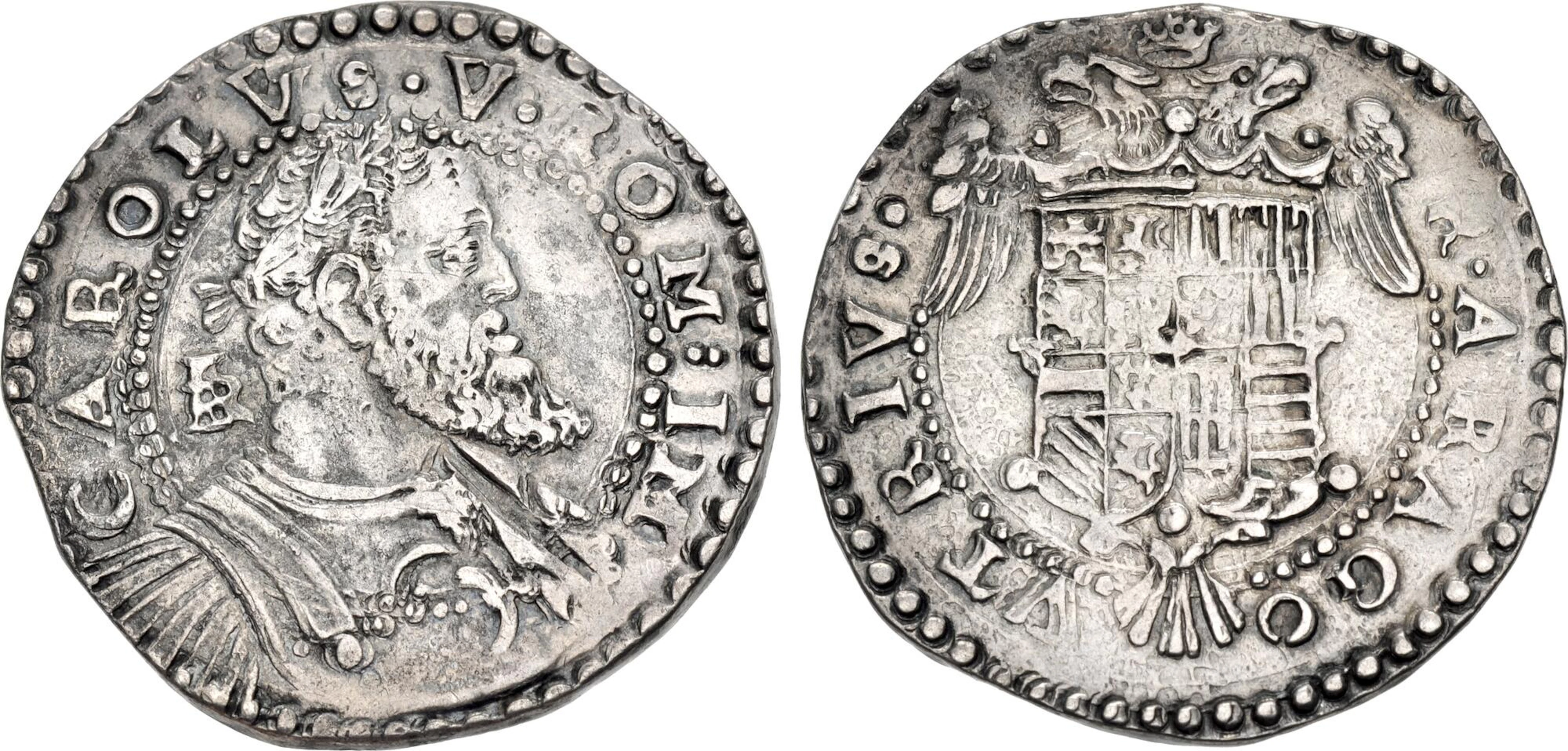 ITALY, Napoli (Kingdom). Carlo I di Spagna (Carlo V, Sacro Romano Impero).