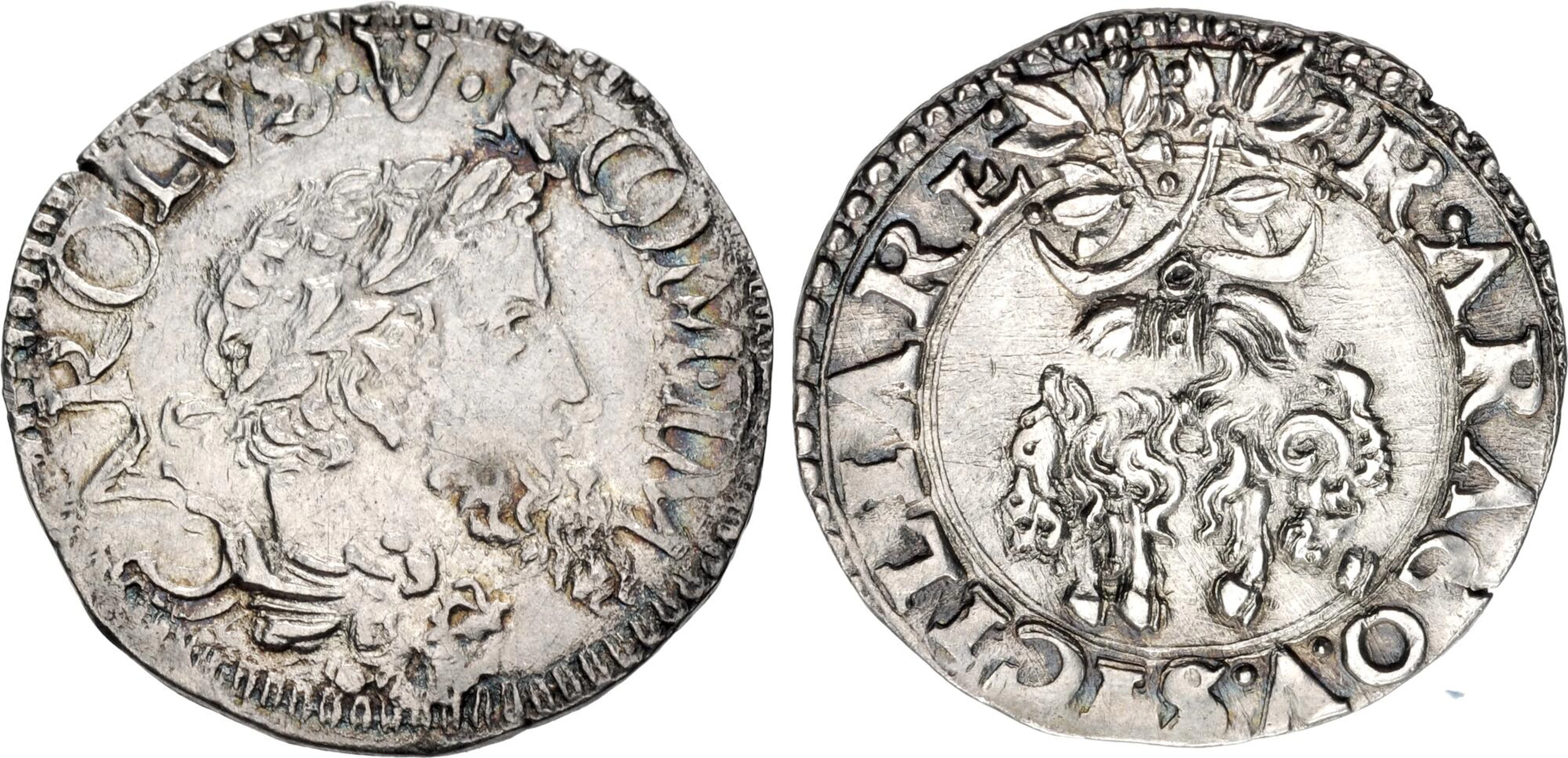 ITALY, Napoli (Kingdom). Carlo I di Spagna (Carlo V, Sacro Romano Impero).
