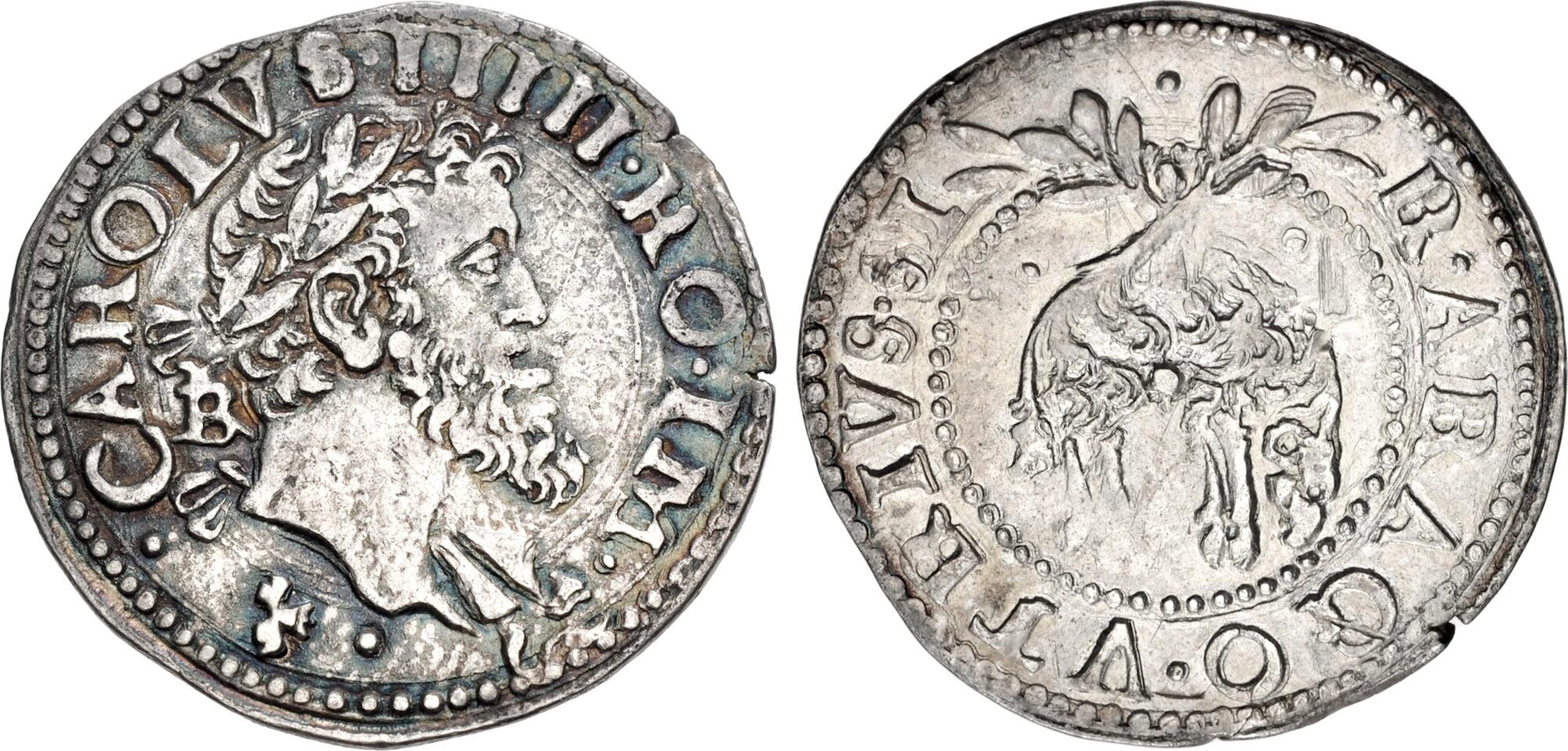 ITALY, Napoli (Kingdom). Carlo I di Spagna (Carlo V, Sacro Romano Impero).