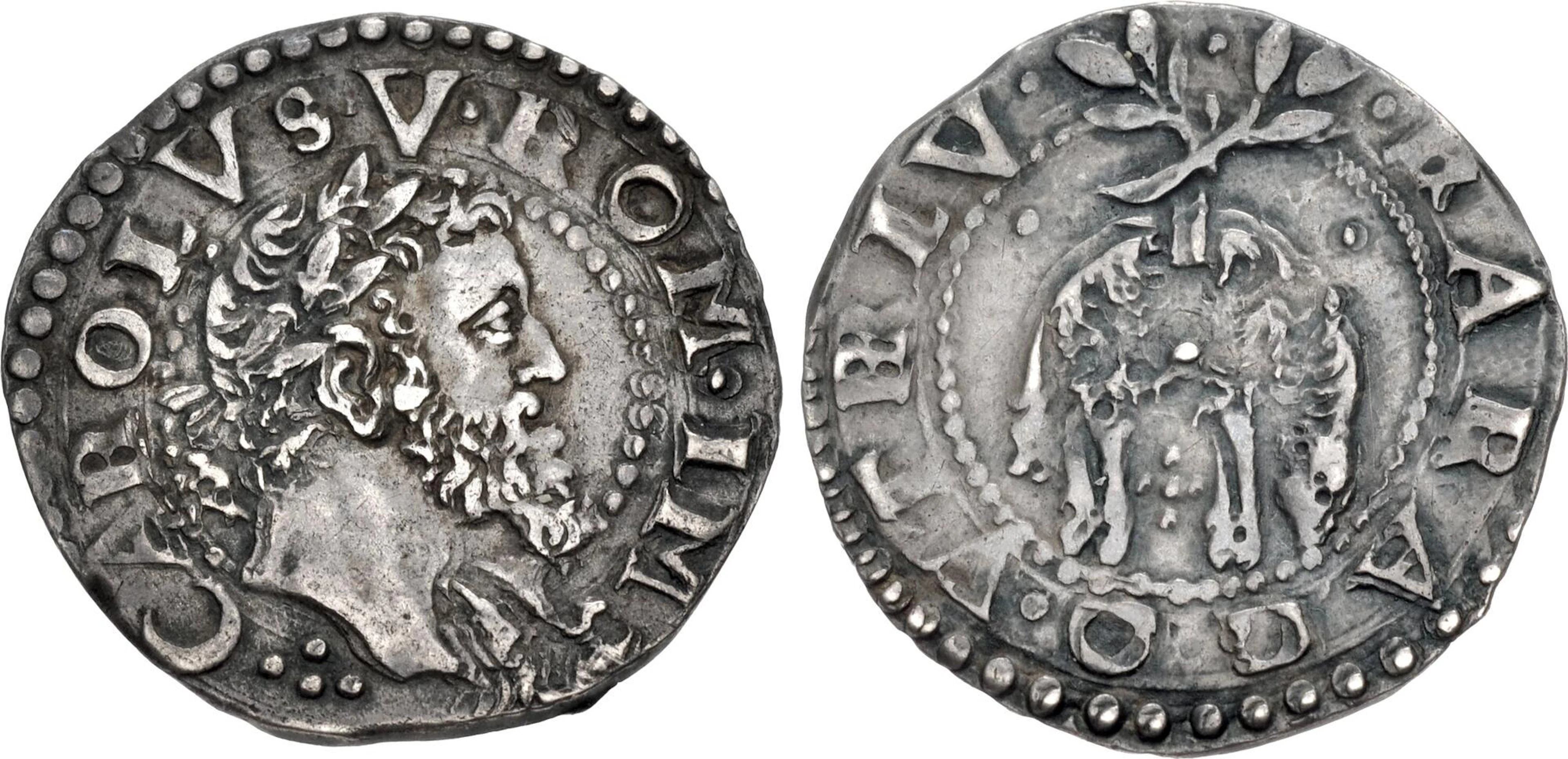 ITALY, Napoli (Kingdom). Carlo I di Spagna (Carlo V, Sacro Romano Impero).