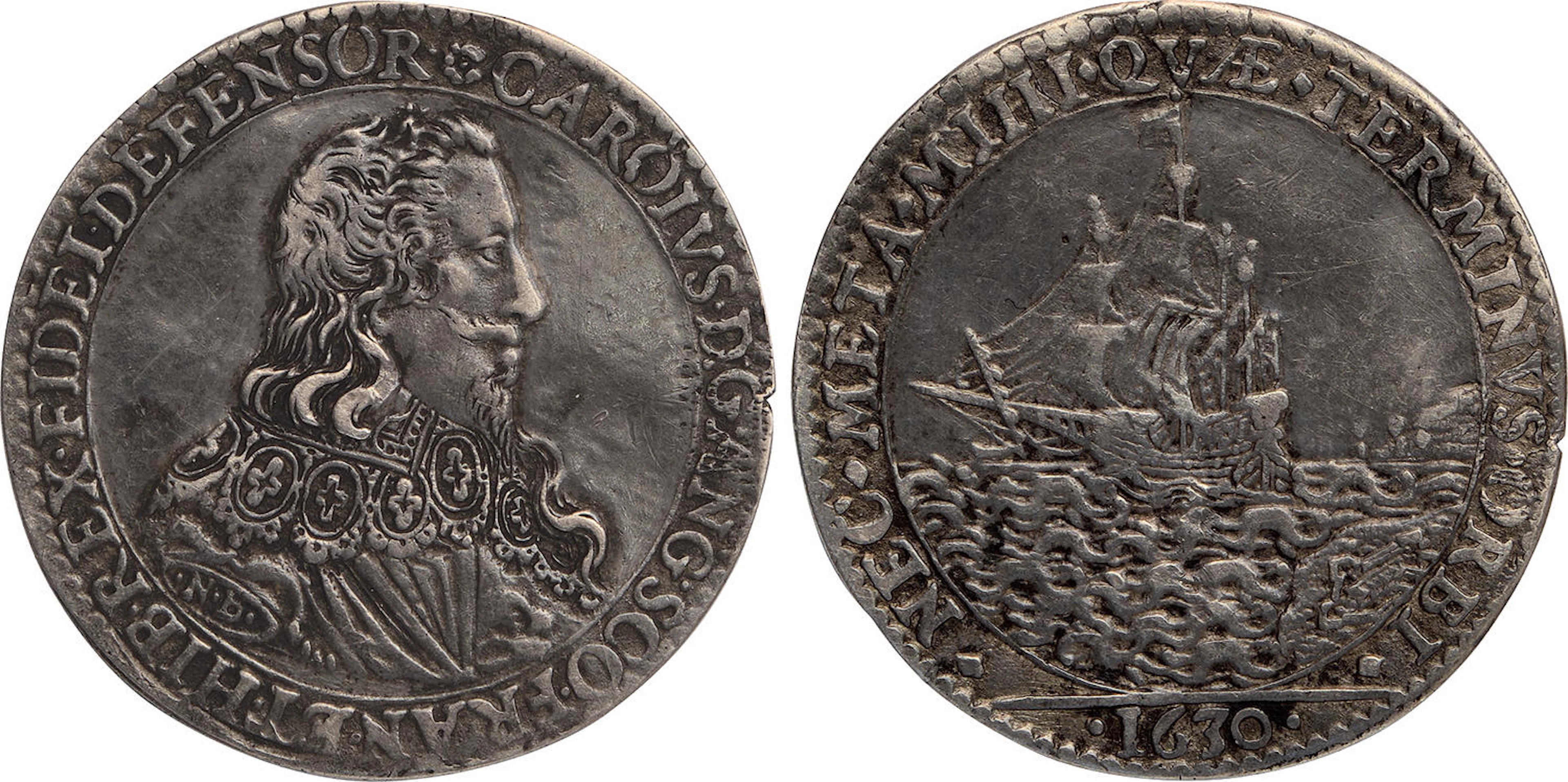 Commemorative Medals, Charles I, the Dominion of the Sea