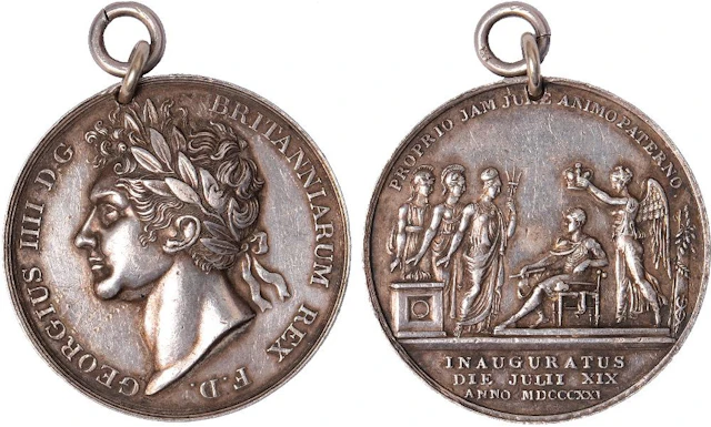 British Medals, George IV, Coronation 1821