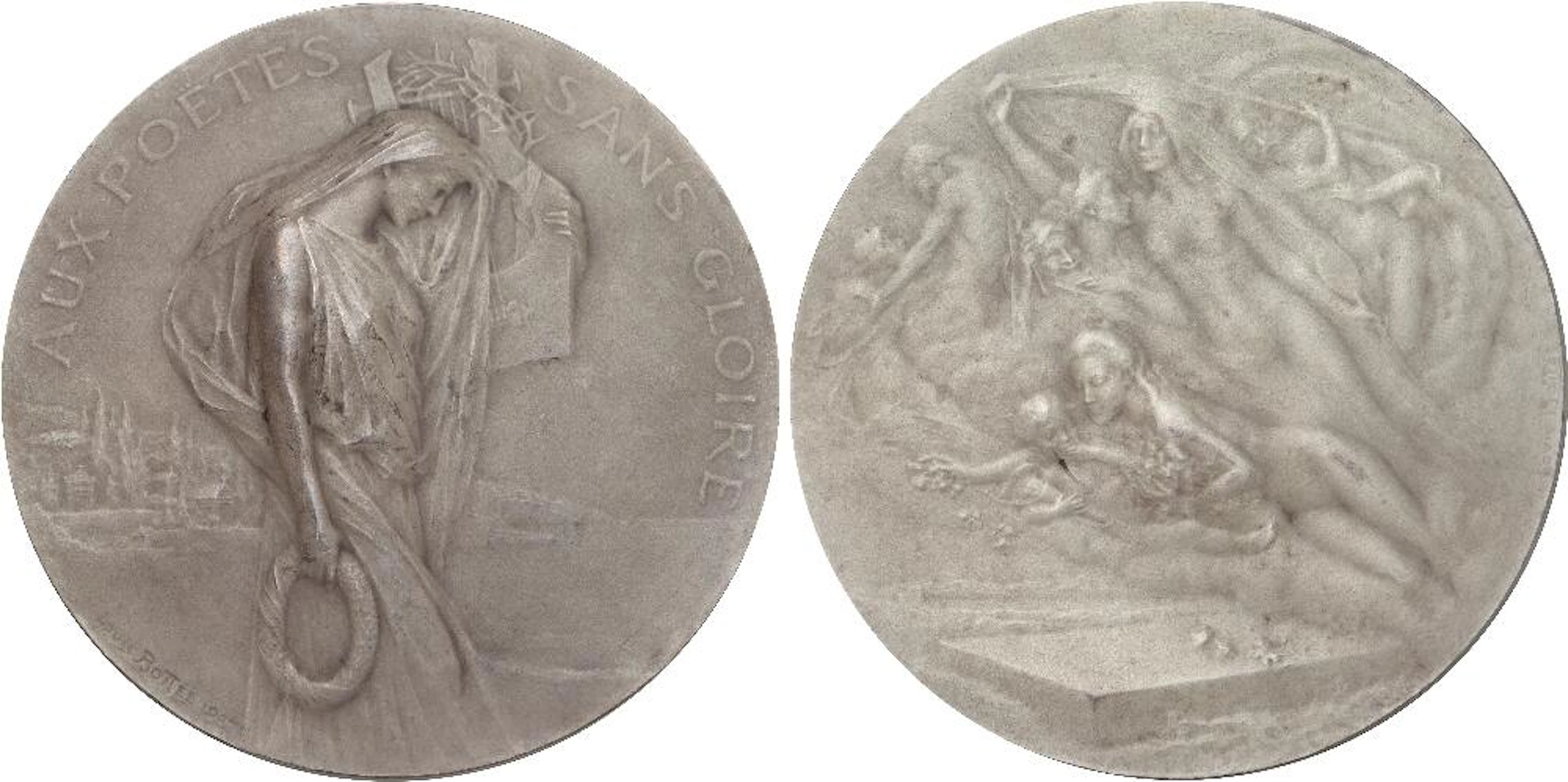 A Collection of silver Fin de Siècle