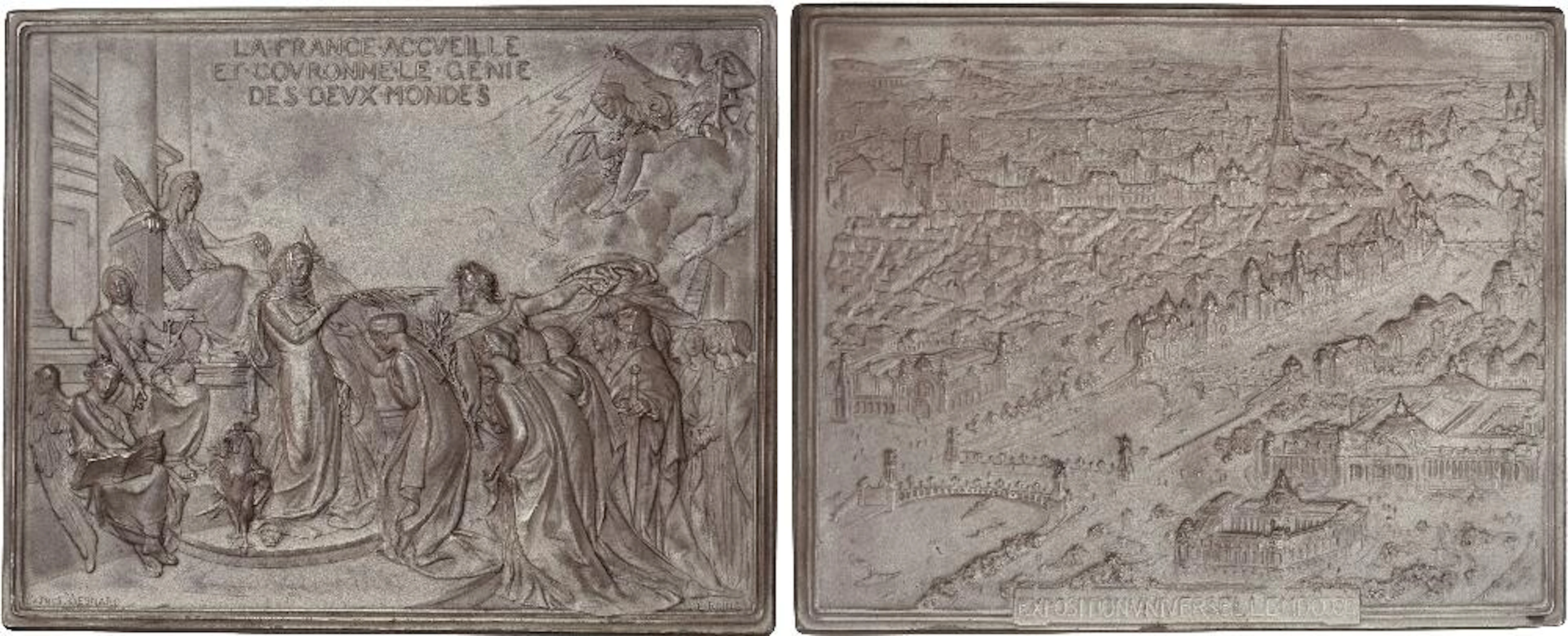 A Collection of silver Fin de Siècle