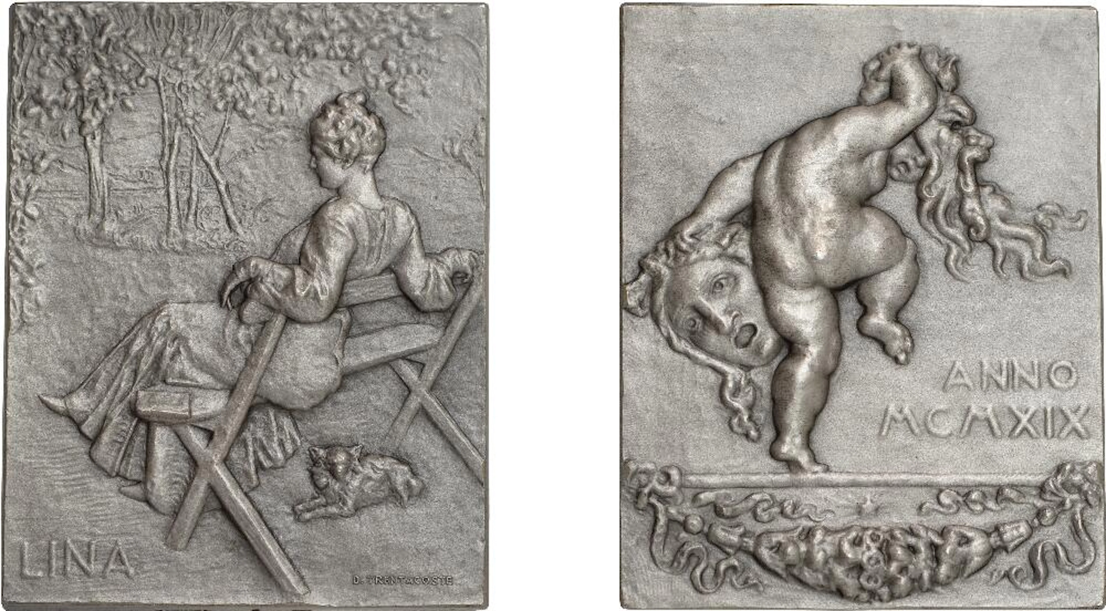 A Collection of silver Fin de Siècle