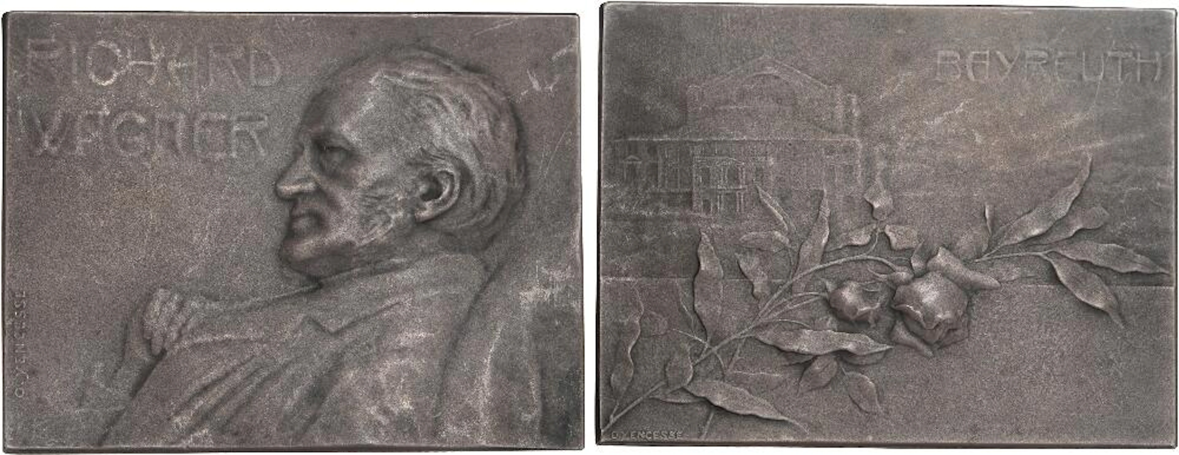A Collection of silver Fin de Siècle