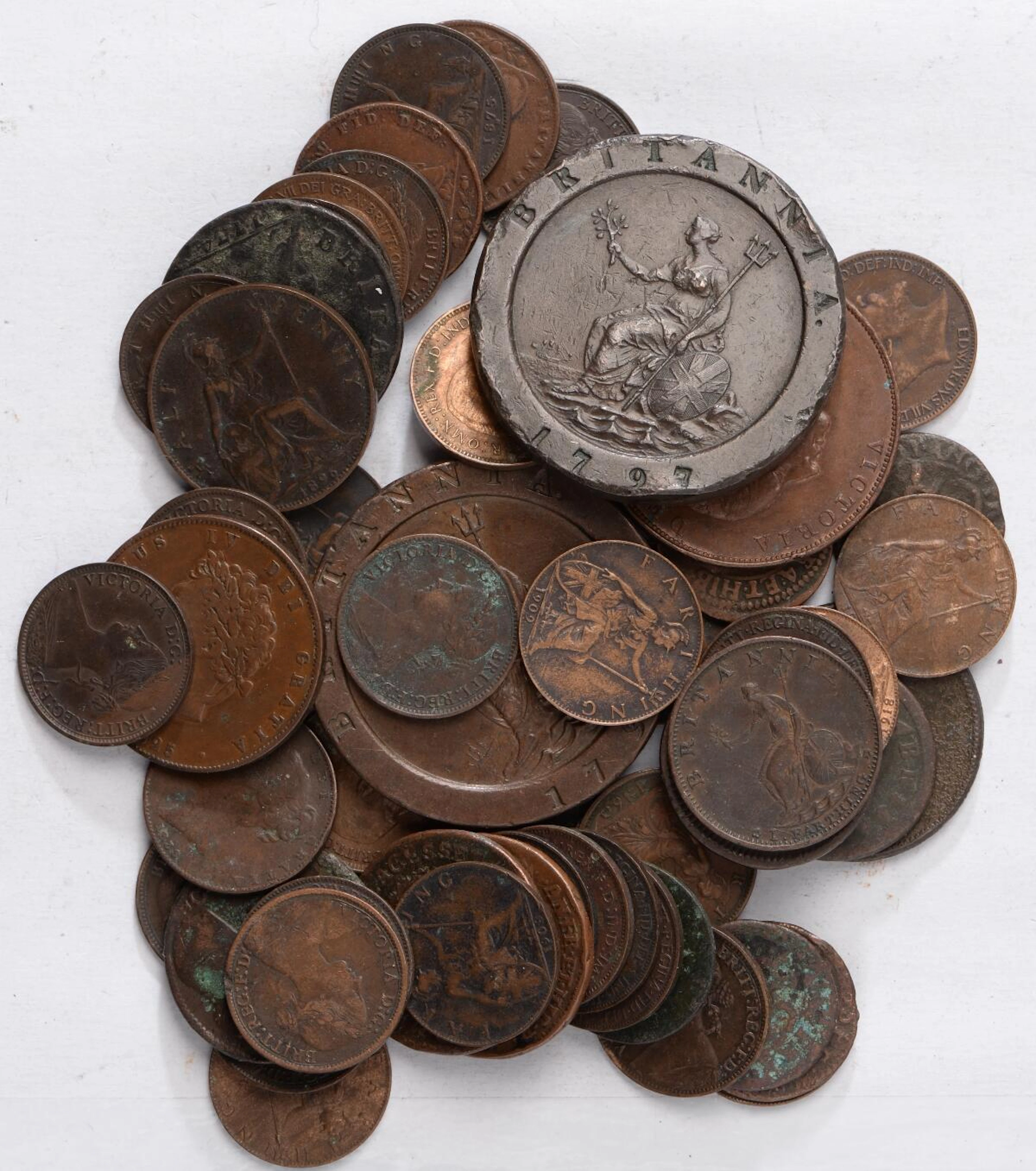 British coins and tokens
