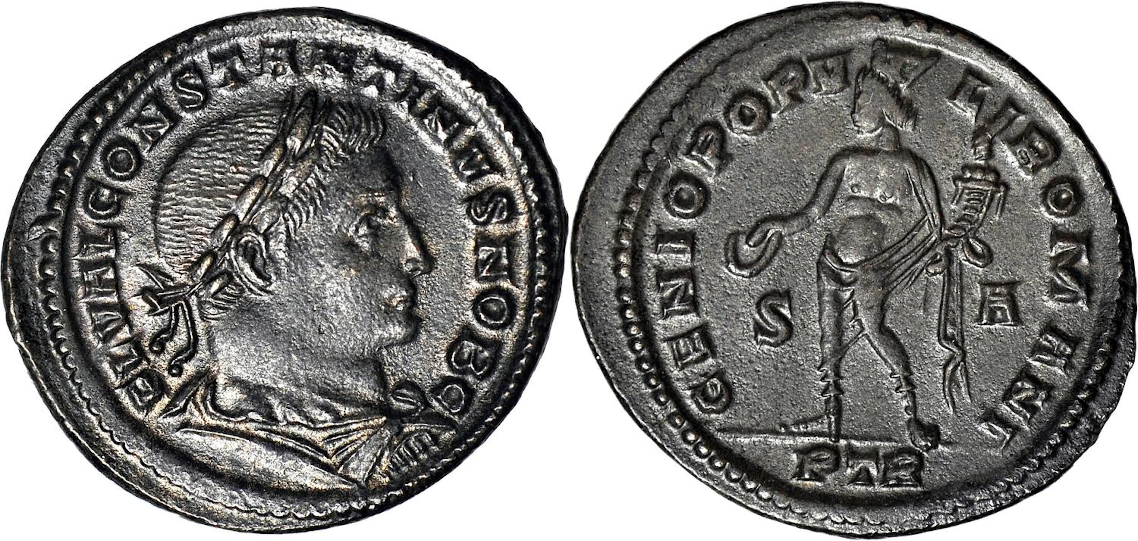 Cesarstwo Rzymskie,Konstancjusz I Chlorus 305-306 - jako cezar 293-305