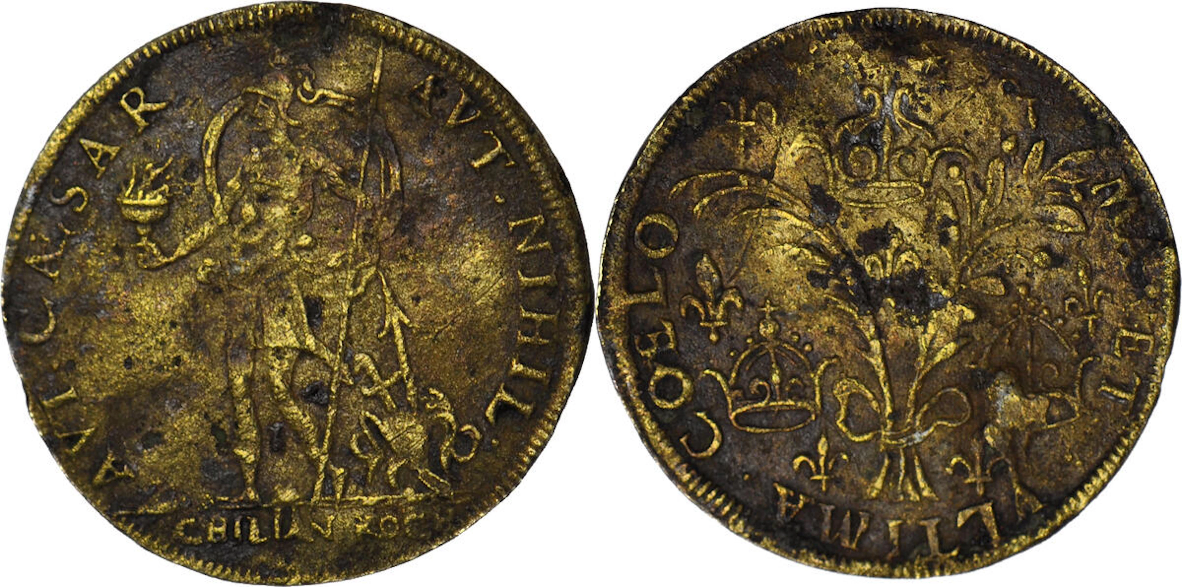Żeton Henryka III Walezego