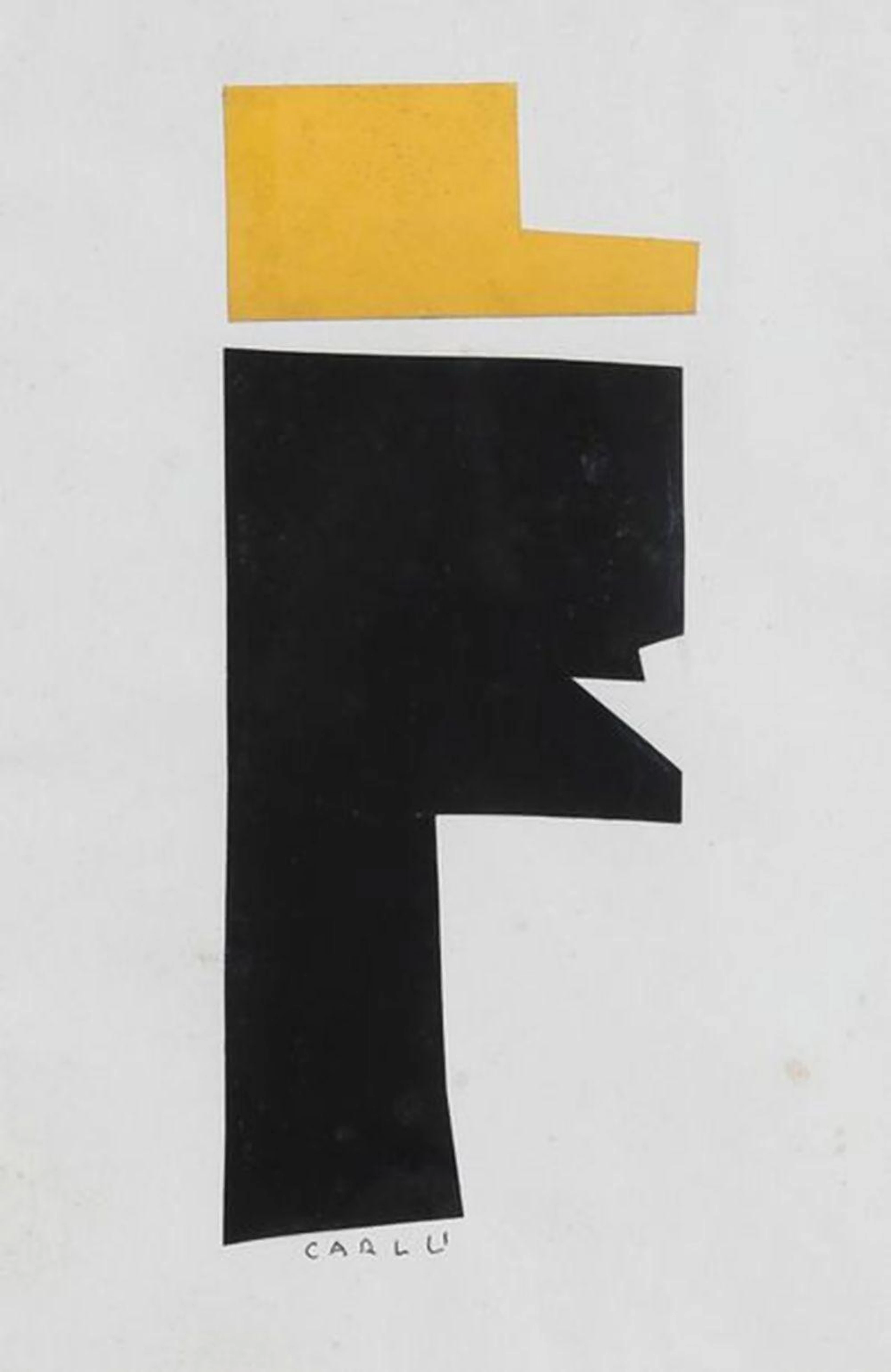 Jean Carlu (1900-1997) - Homme de profil
