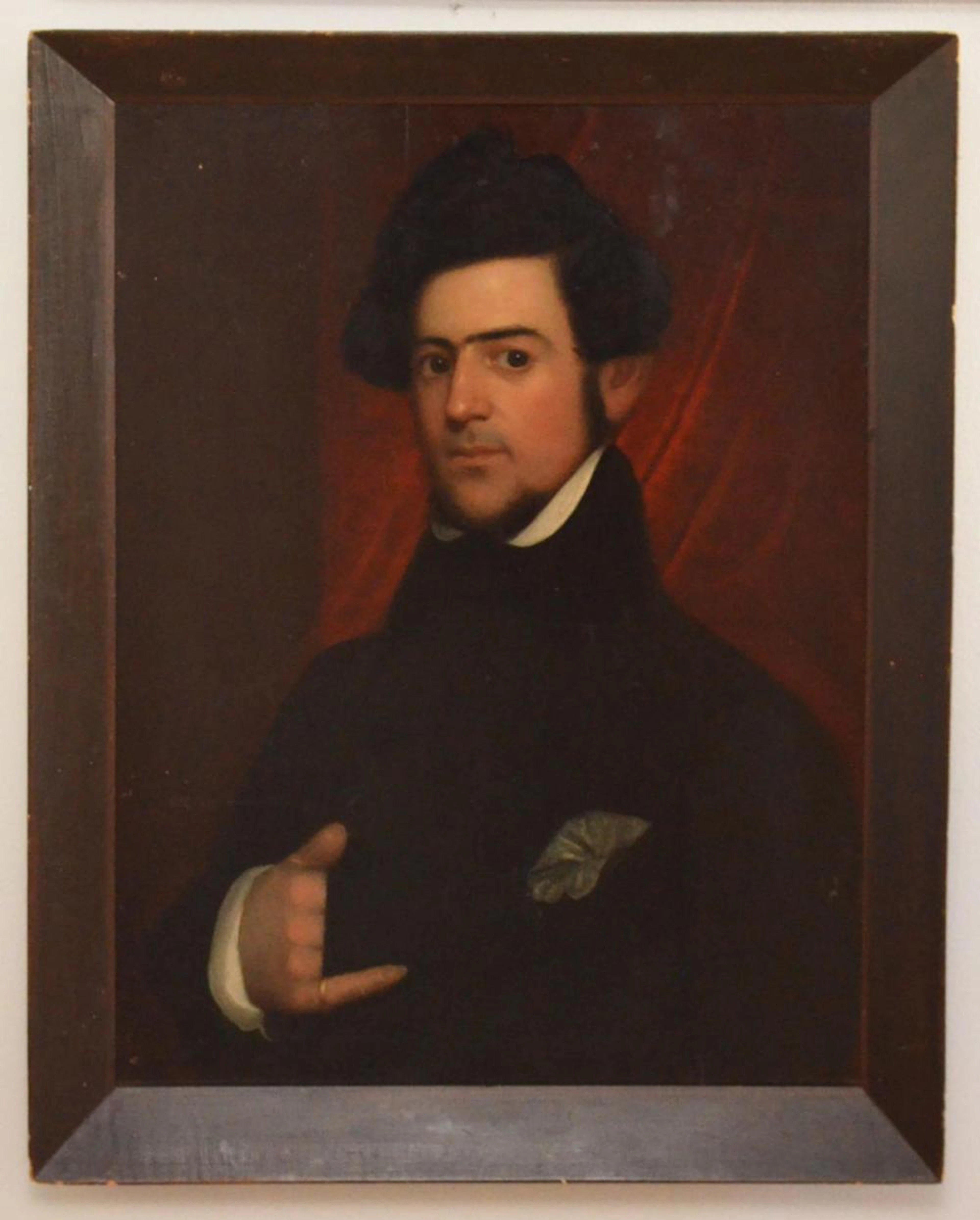 19th Century Sea Captain Portrait Painting