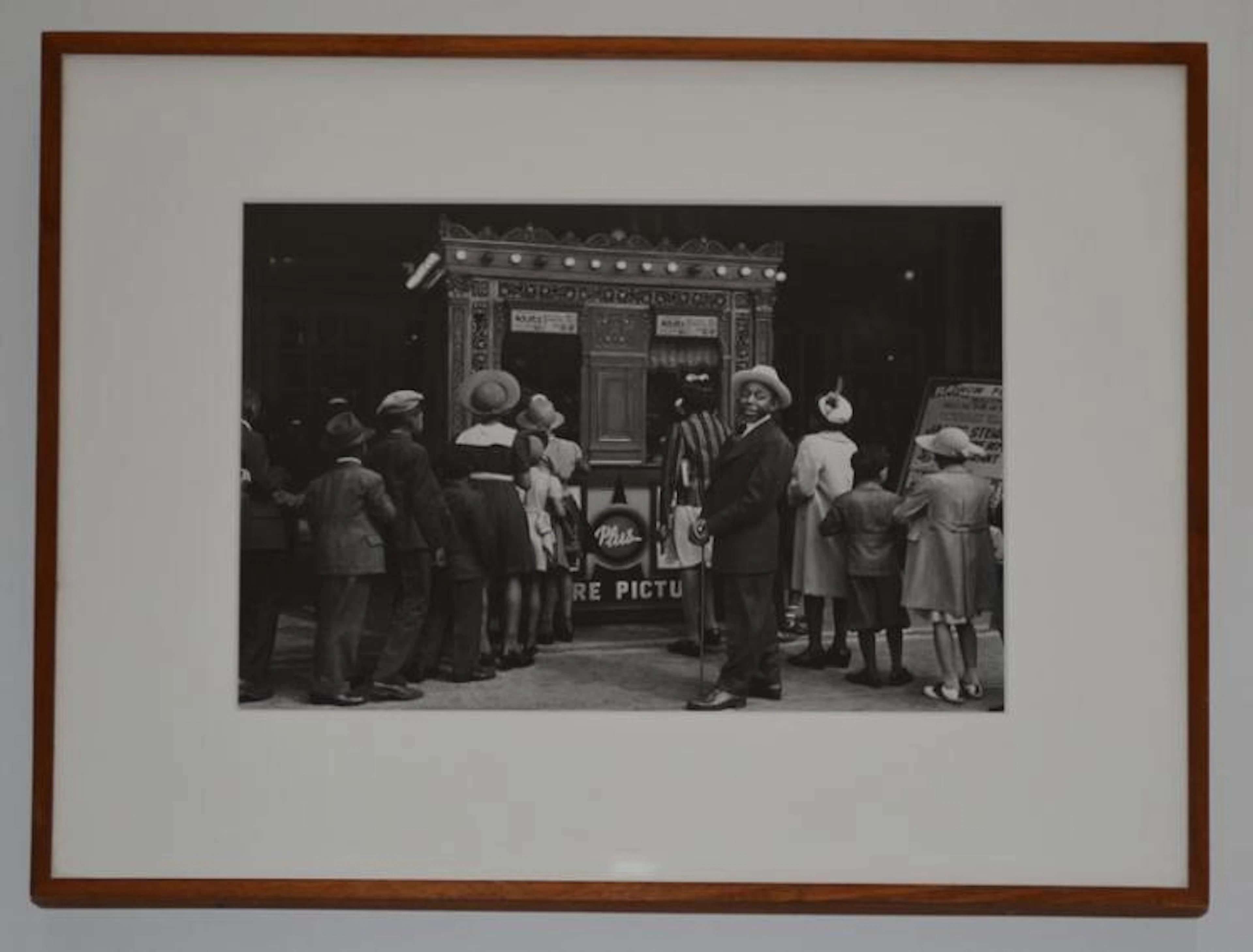 Russell Lee Black Americana Theater Photograph