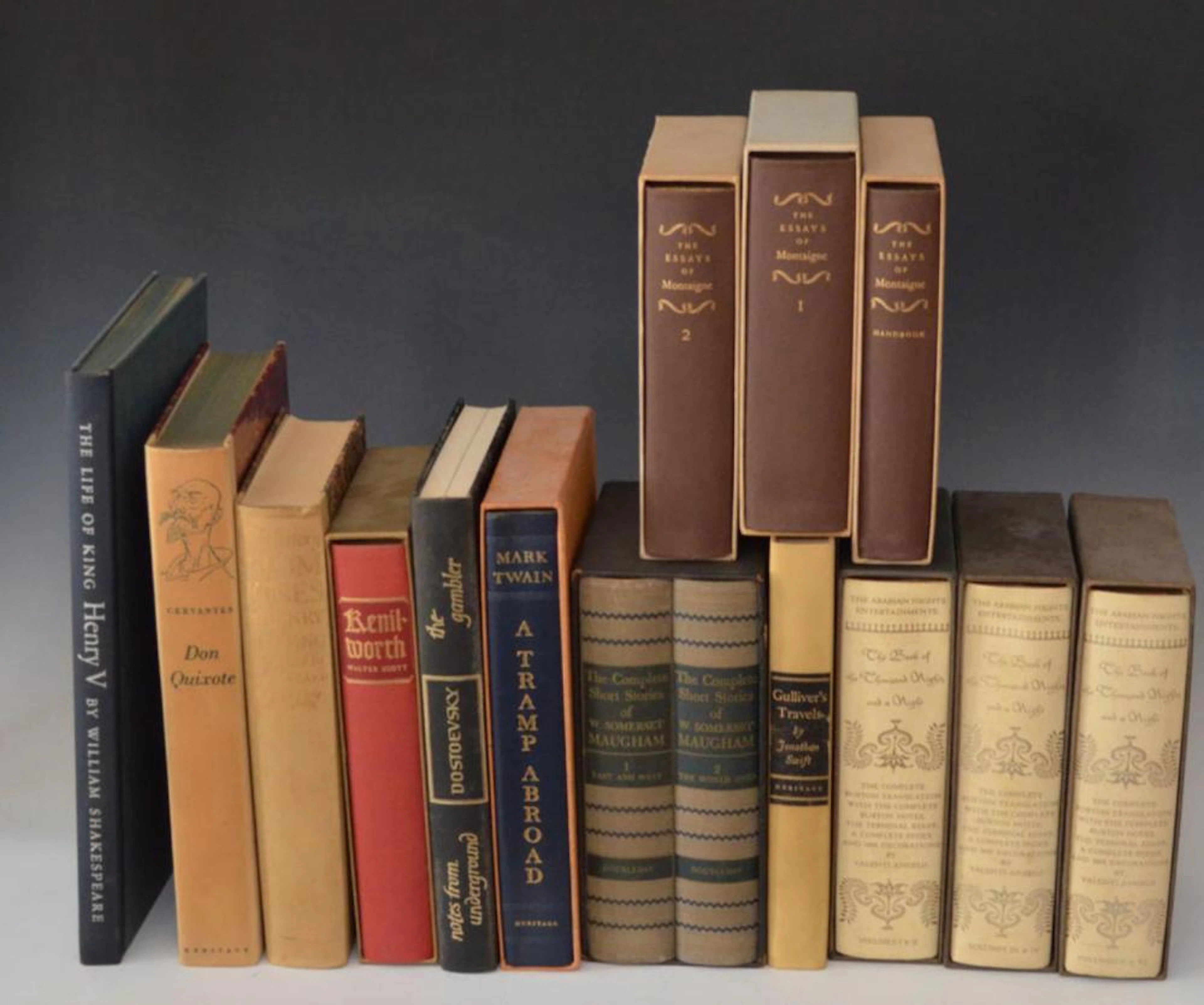 Lot of Heritage Press Literary Books