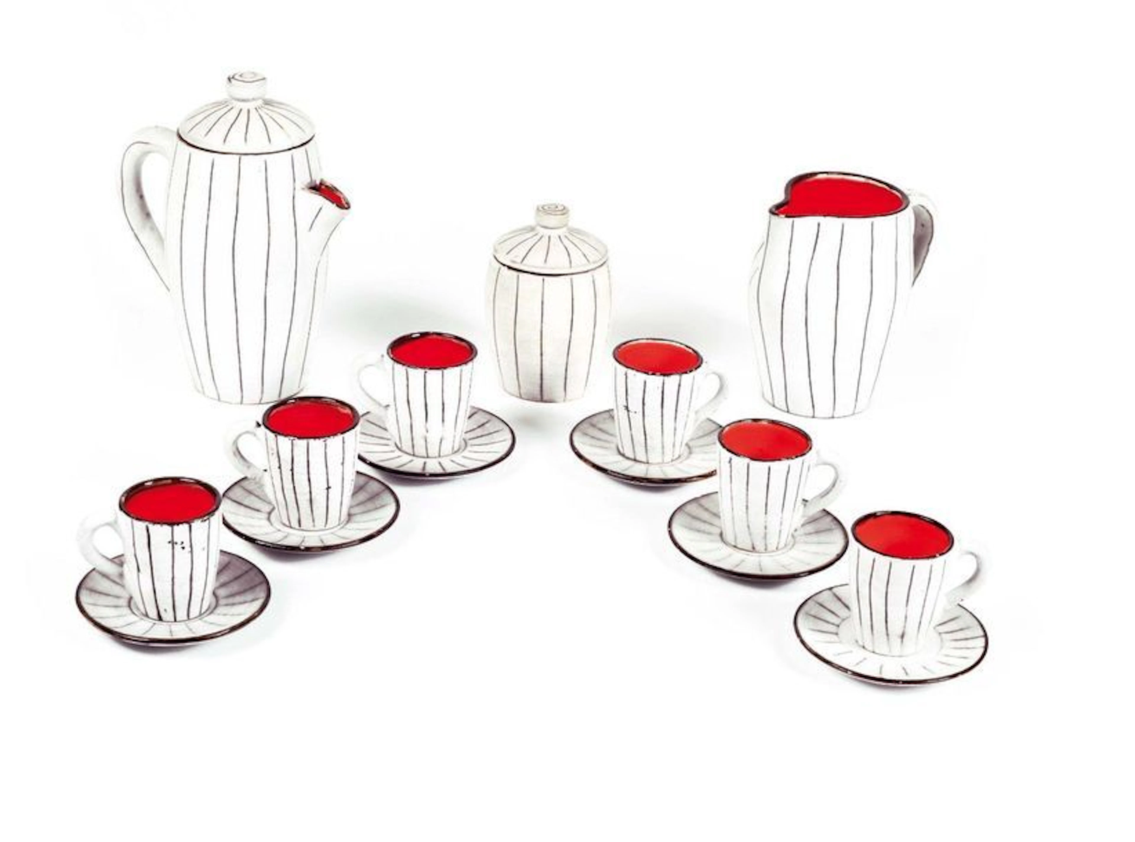 Alain MAUNIER - VALLAURIS Service a cafe... - Lot 111 - Rossini