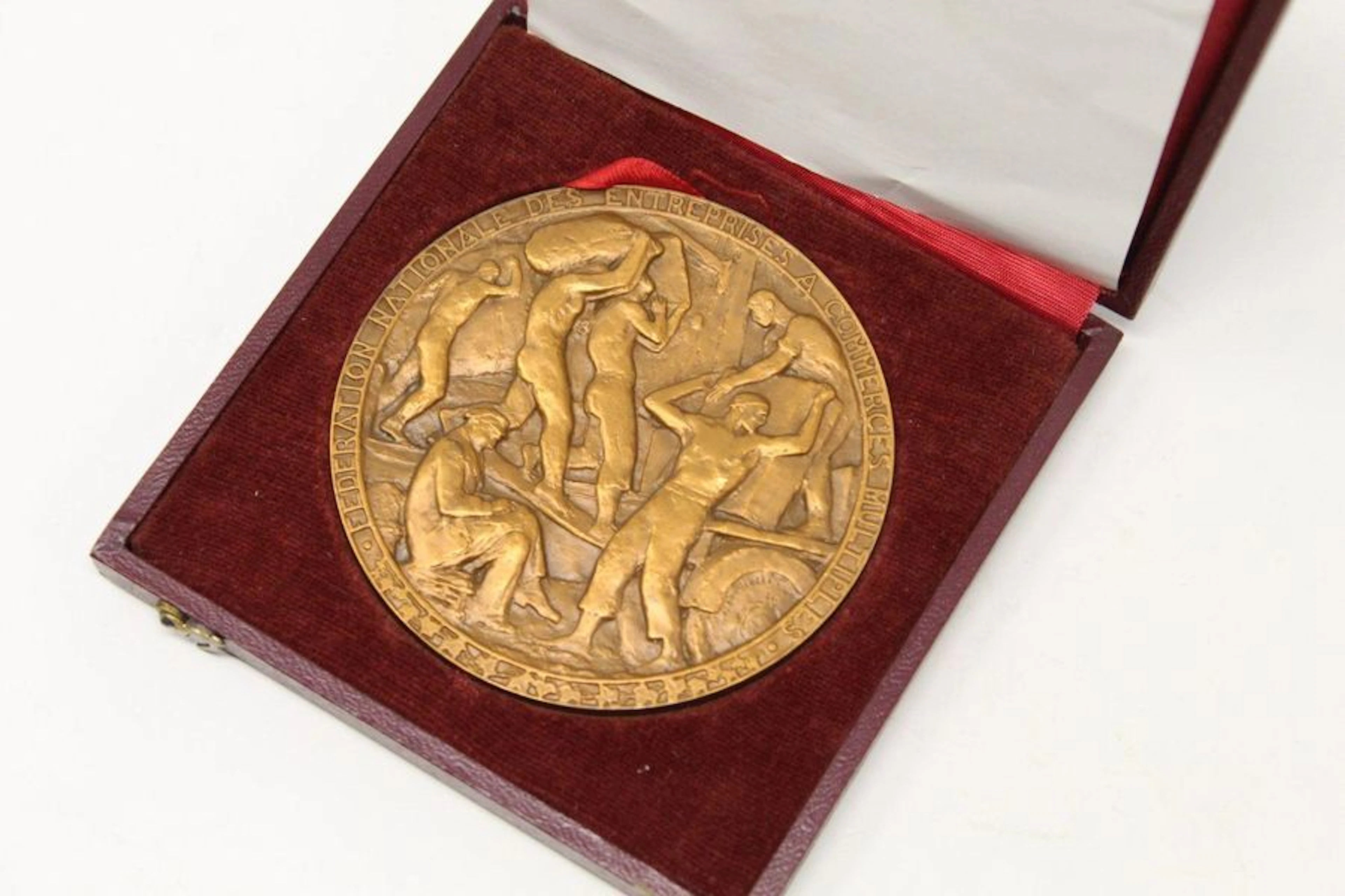 LANDOWSKI Paul (1875-1961) Médaille en bronze... - Lot 437 - Rossini