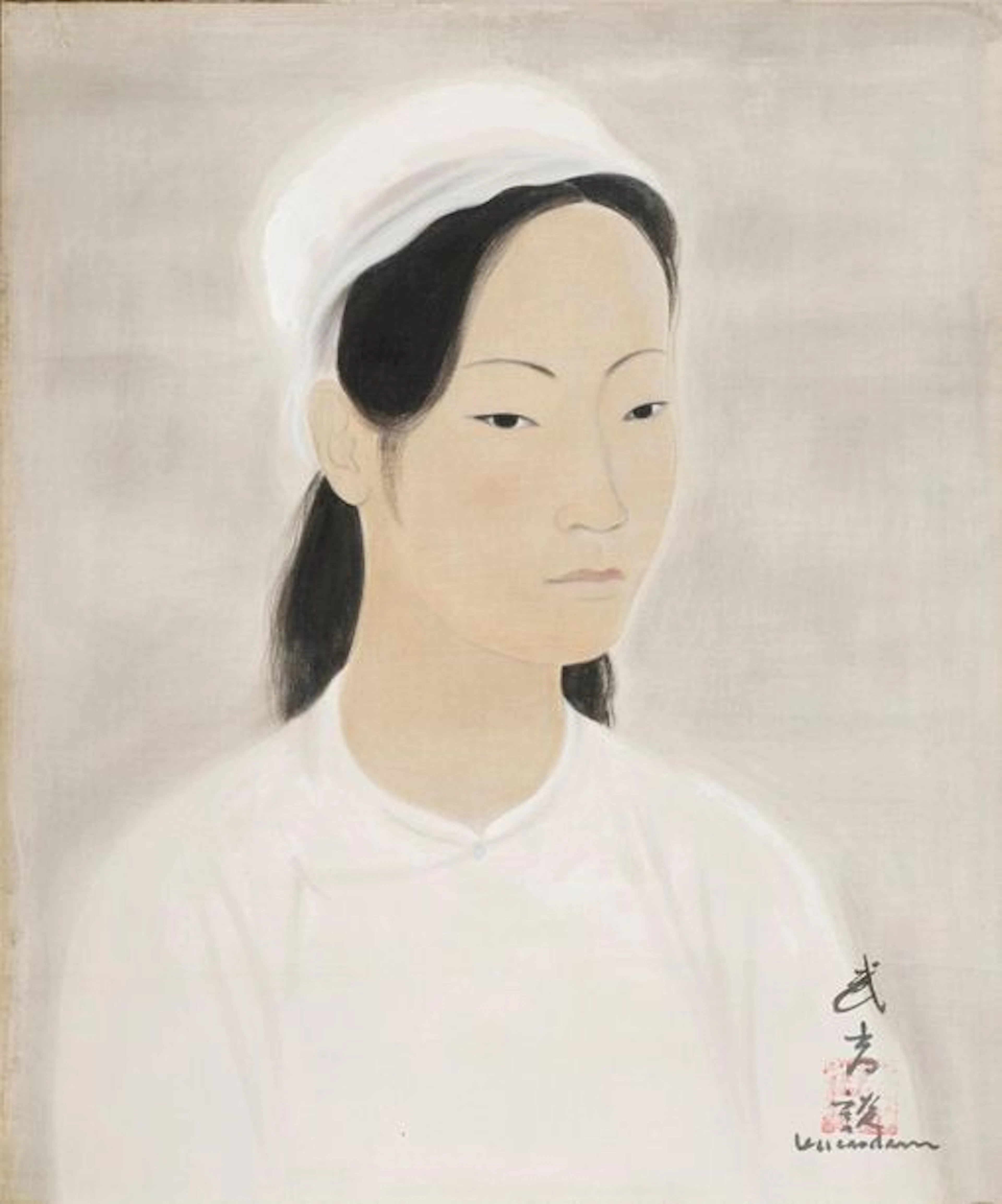 VU CAO DAM, 1908-2000 Jeune femme à la robe... - Lot 70 - Rossini