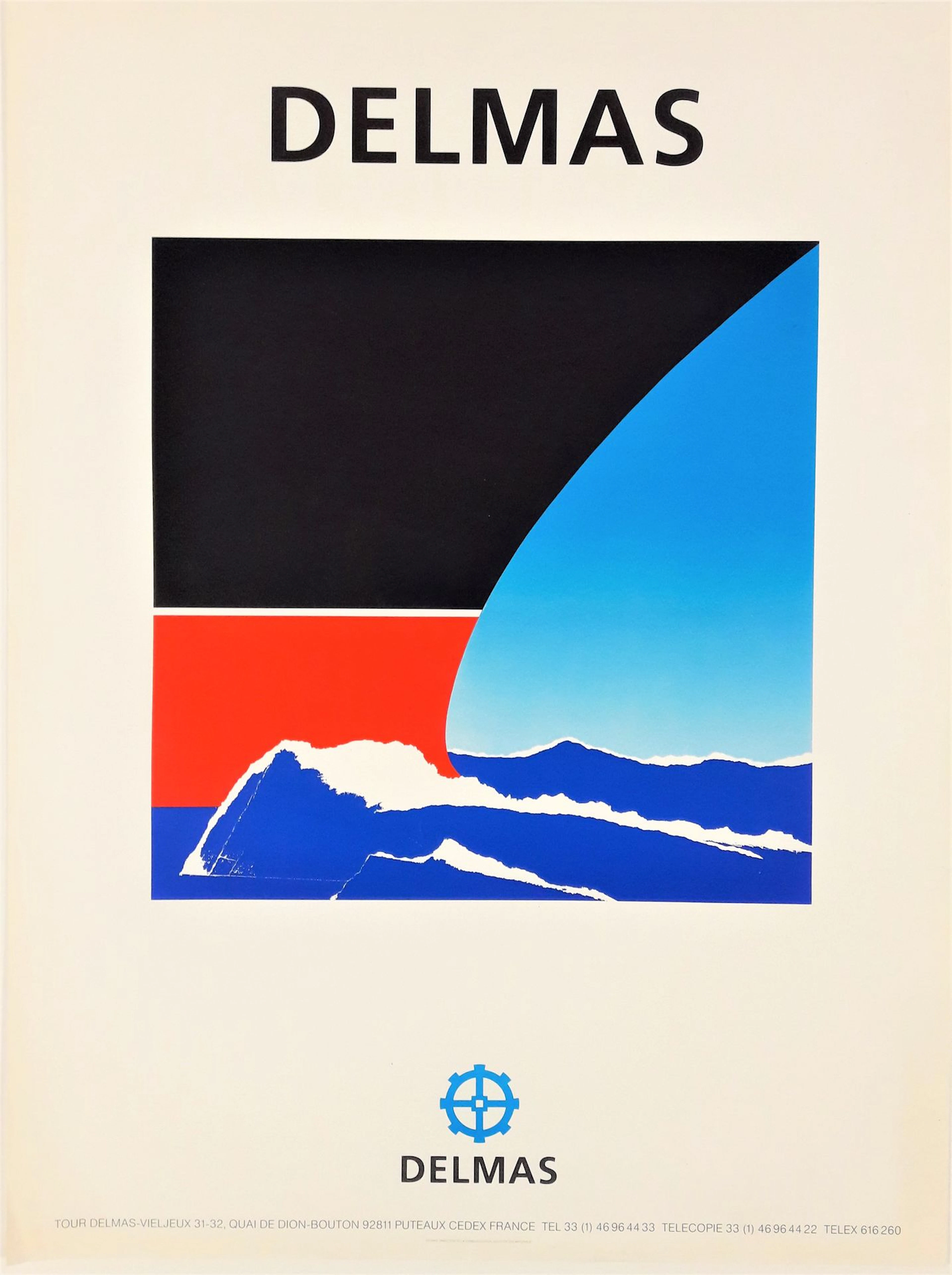 Bateau- « Delmas ».Circa 1980. Illustration... - Lot 130 - Rossini