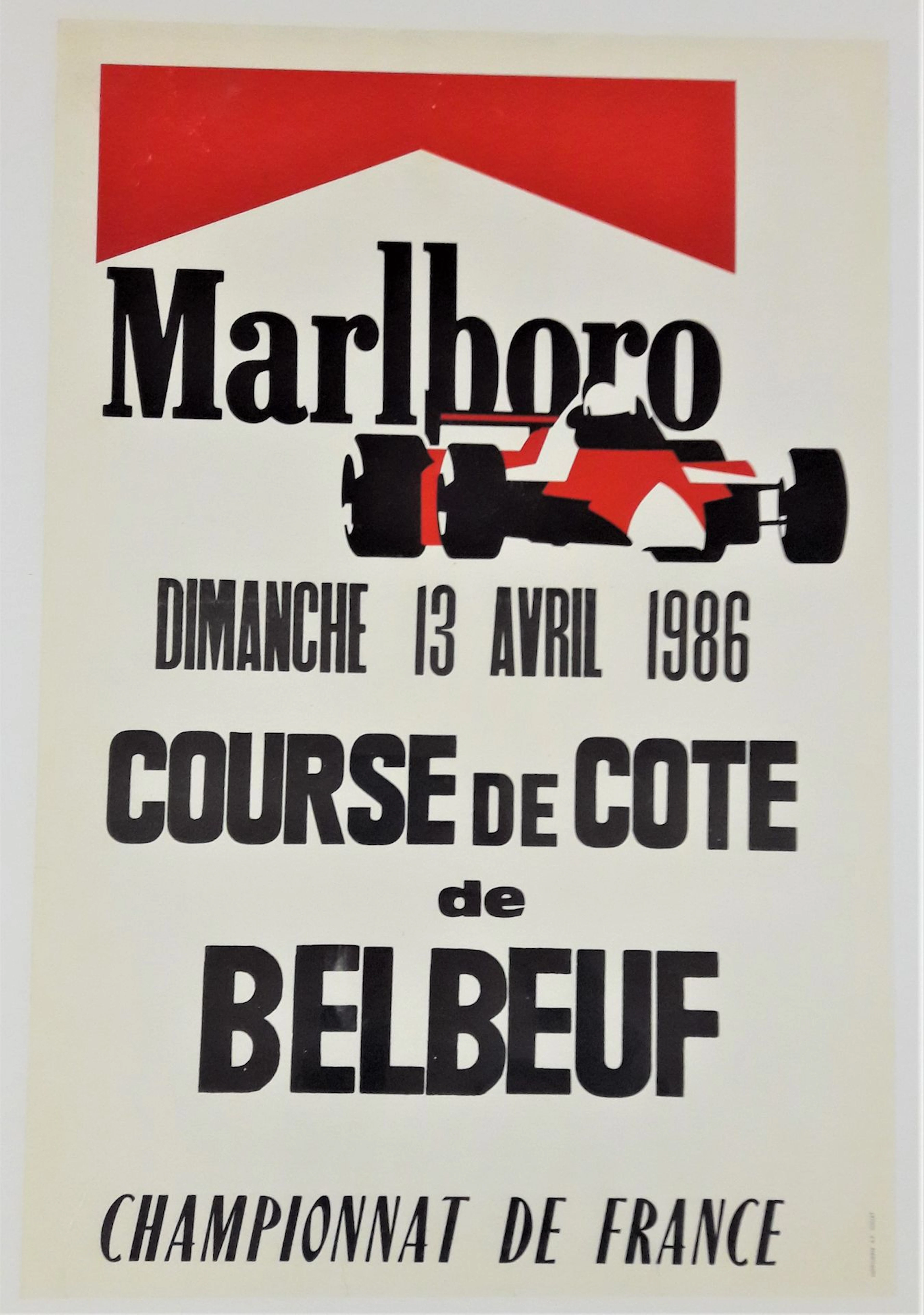 Sport - « Malrboro course de cote de Belbeuf.... - Lot 256 - Rossini
