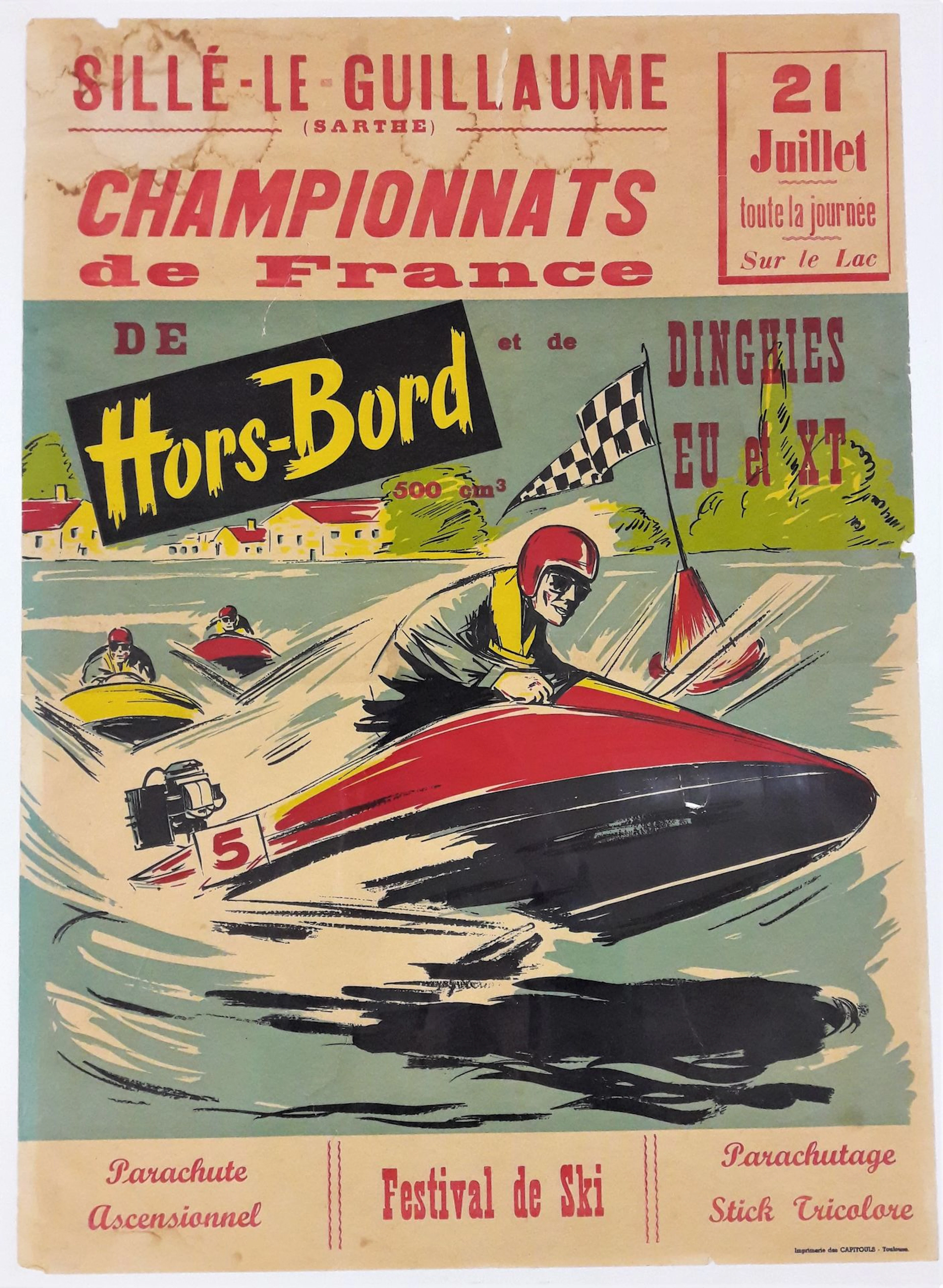 Sport - « Sillé le Guillaume, Sarthe. Championnats... - Lot 257 - Rossini