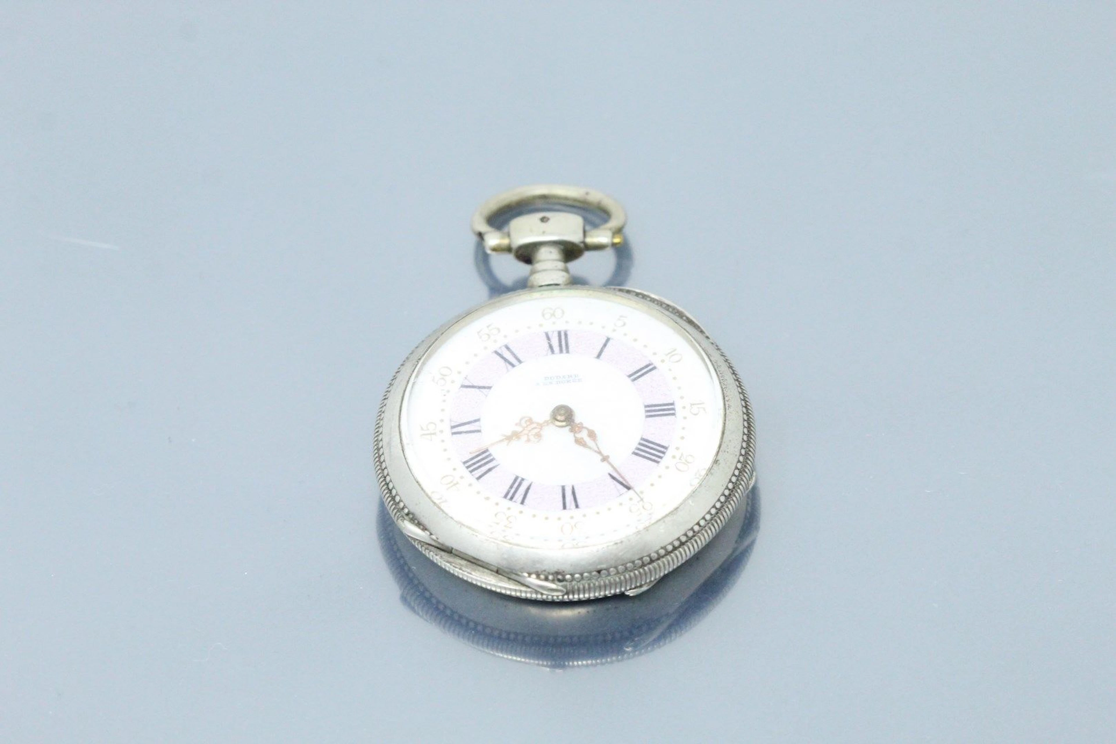 DODART A LA DOREE Montre de gousset en argent,... - Lot 298 - Rossini