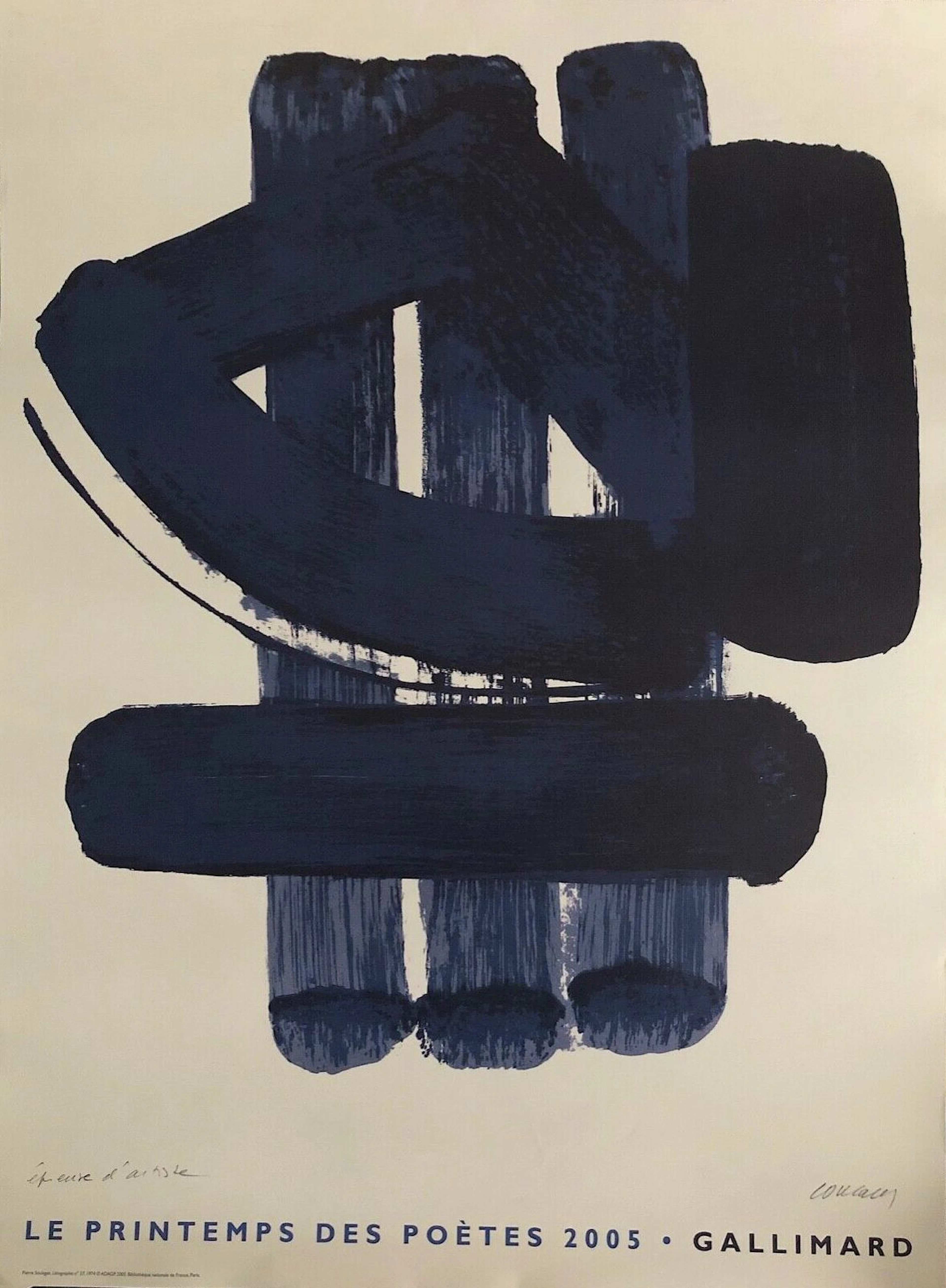 SOULAGES Pierre Gallimard- Le printemps... - Lot 506 - Rossini