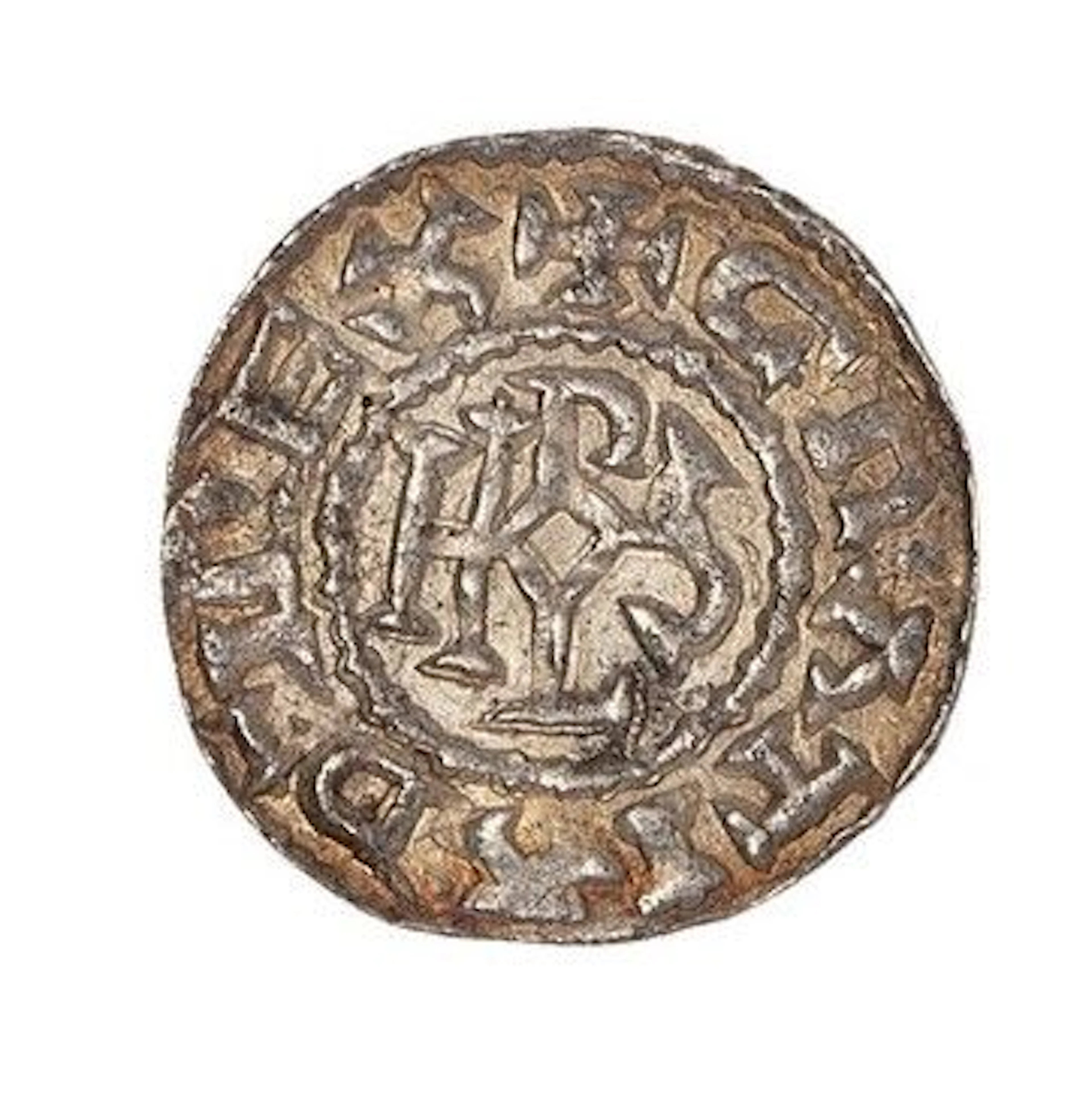Charles Le Chauve (840-877) Denier de Quentovic. D. 812. Rare en cet