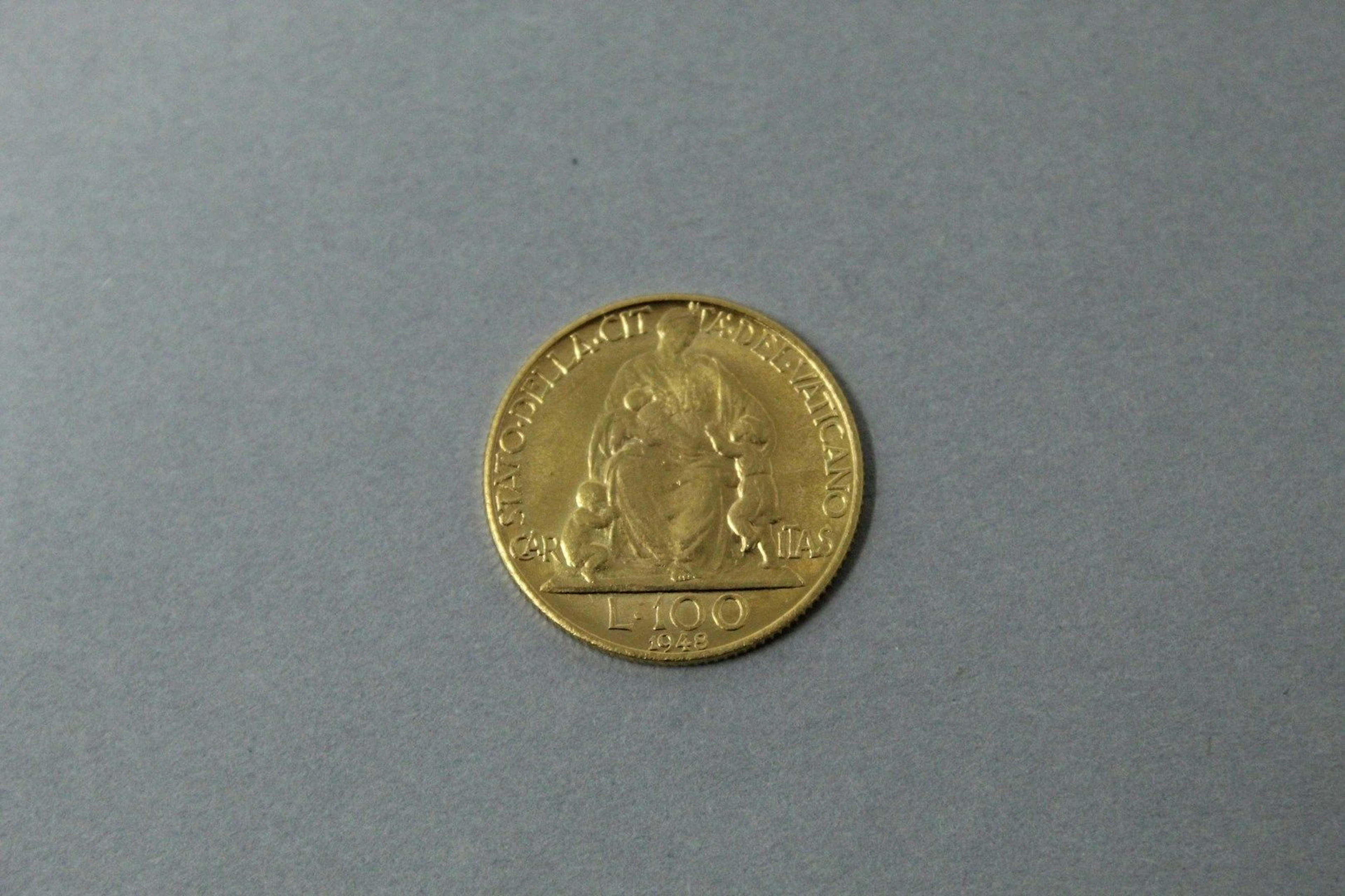 Pièce en or de 100 Lire Pie XII, An X, 1948.... - Lot 30 - Rossini