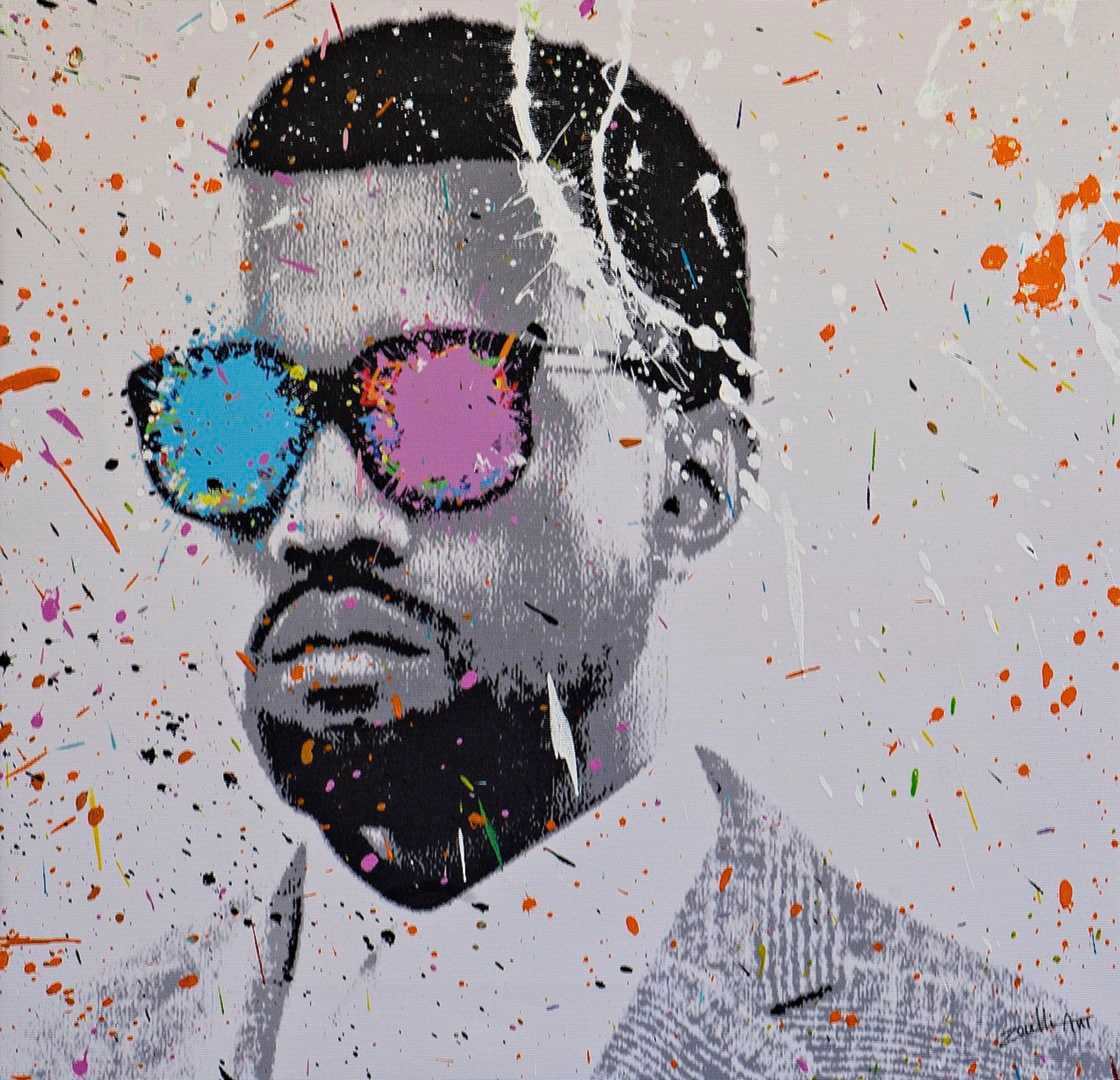ZOULLIART (né en 1996) Kanye West, 2020 Oeuvre... - Lot 34 - Rossini