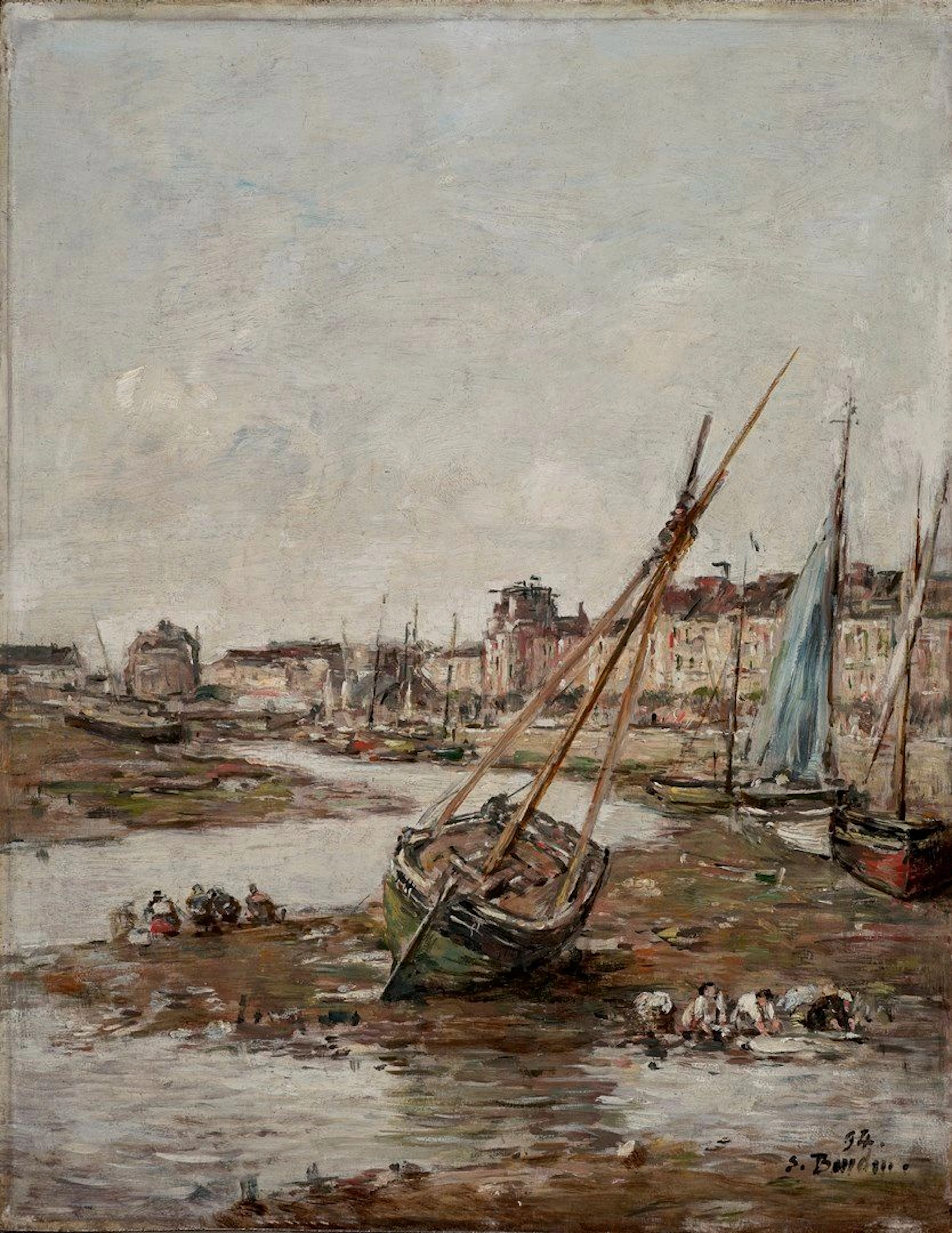 BOUDIN Eugène, 1824-1898 Le port de Trouville... - Lot 27 - Rossini