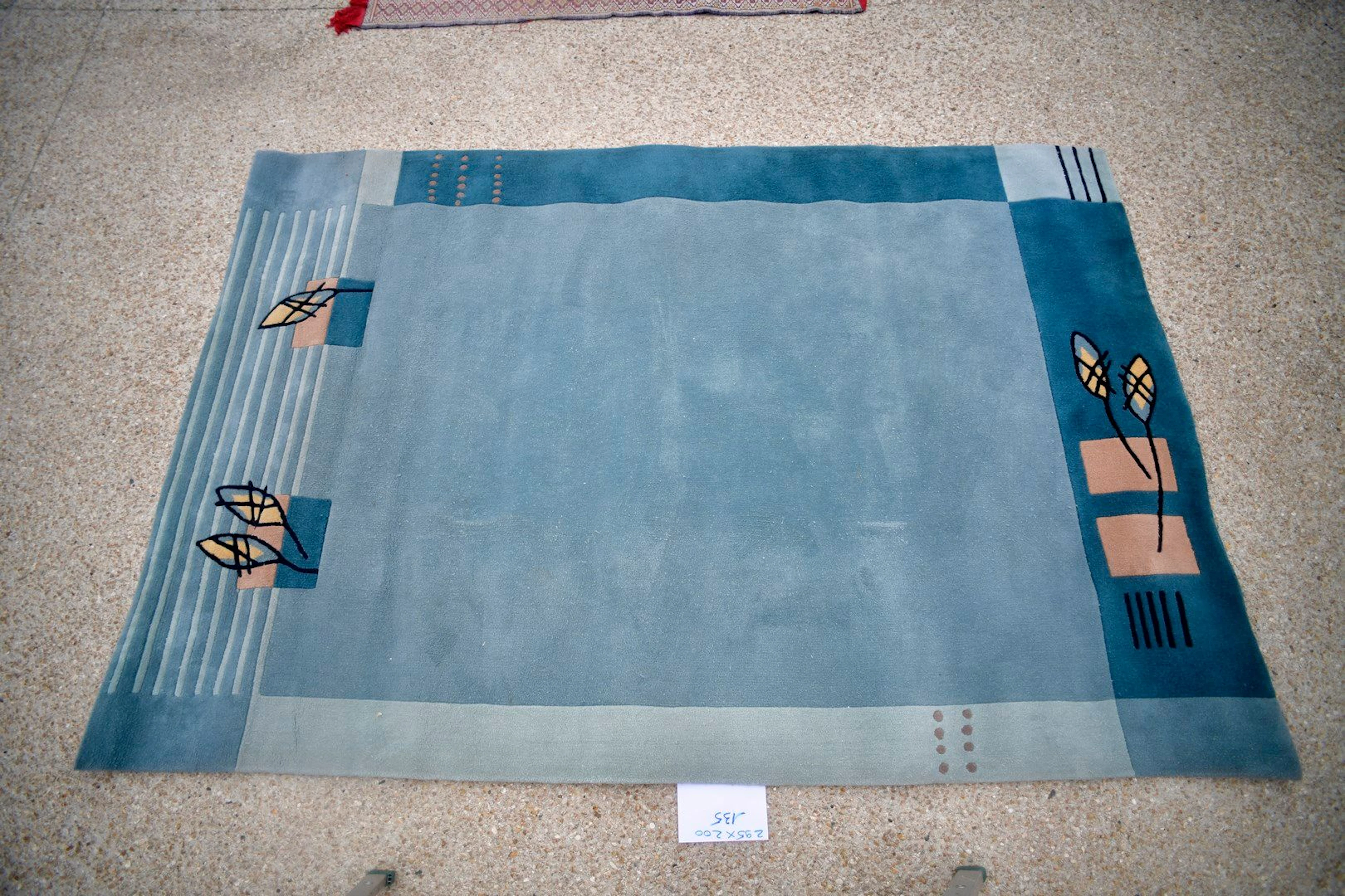 Tapis moderne contemporain teufté XXe. Velours... - Lot 51 - Rossini