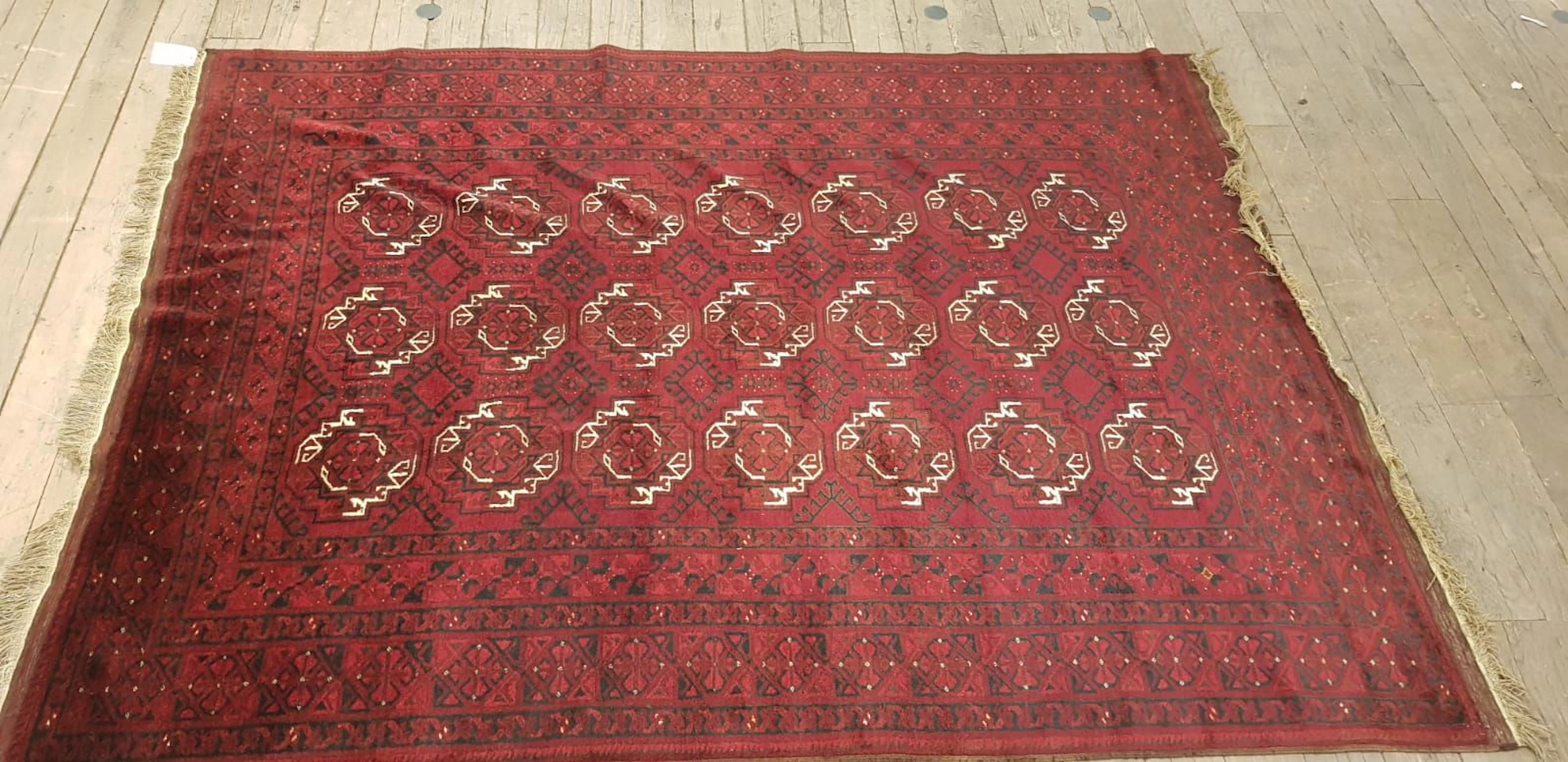 Ancien tapis afghan, vers 1930/1940 Velours... - Lot 83 - Rossini