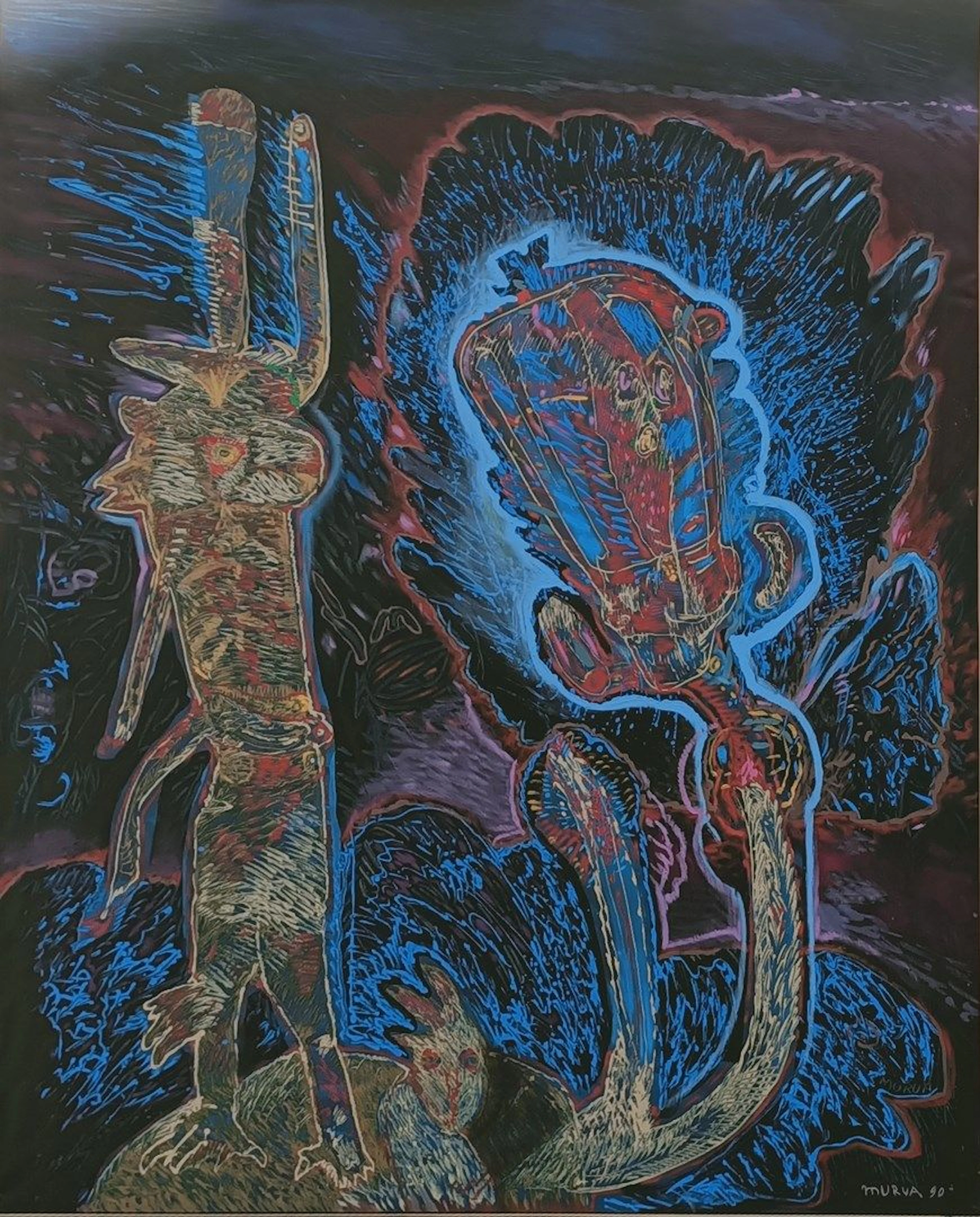 MURUA Mario (né en 1952) Mythe Egyptien,... - Lot 779 - Rossini
