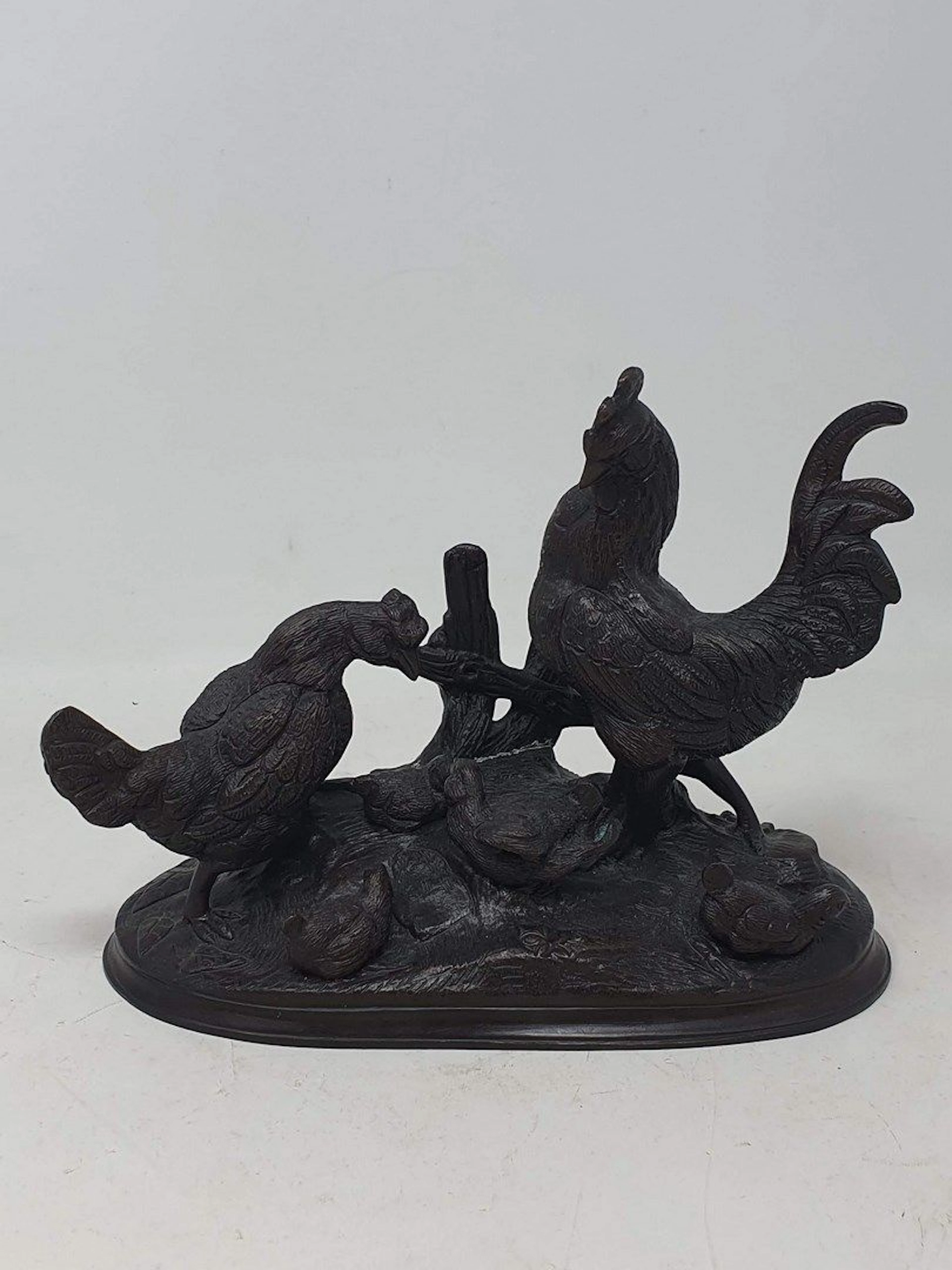 CAIN Auguste Nicolas, d'après Poule, coq... - Lot 955 - Rossini
