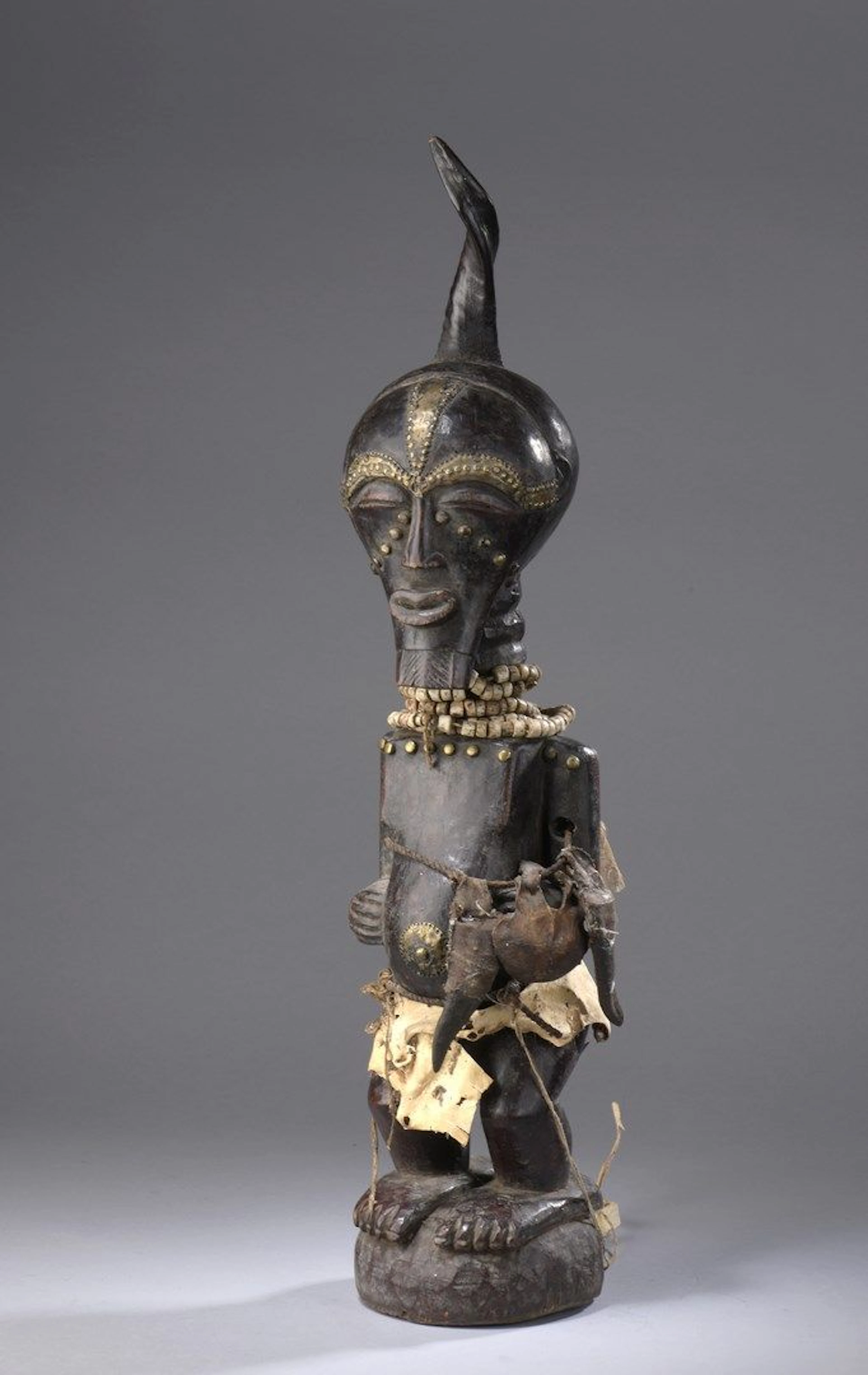 SONGYE - République Démocratique du Congo Statuette Bois... - Lot 174 - Rossini
