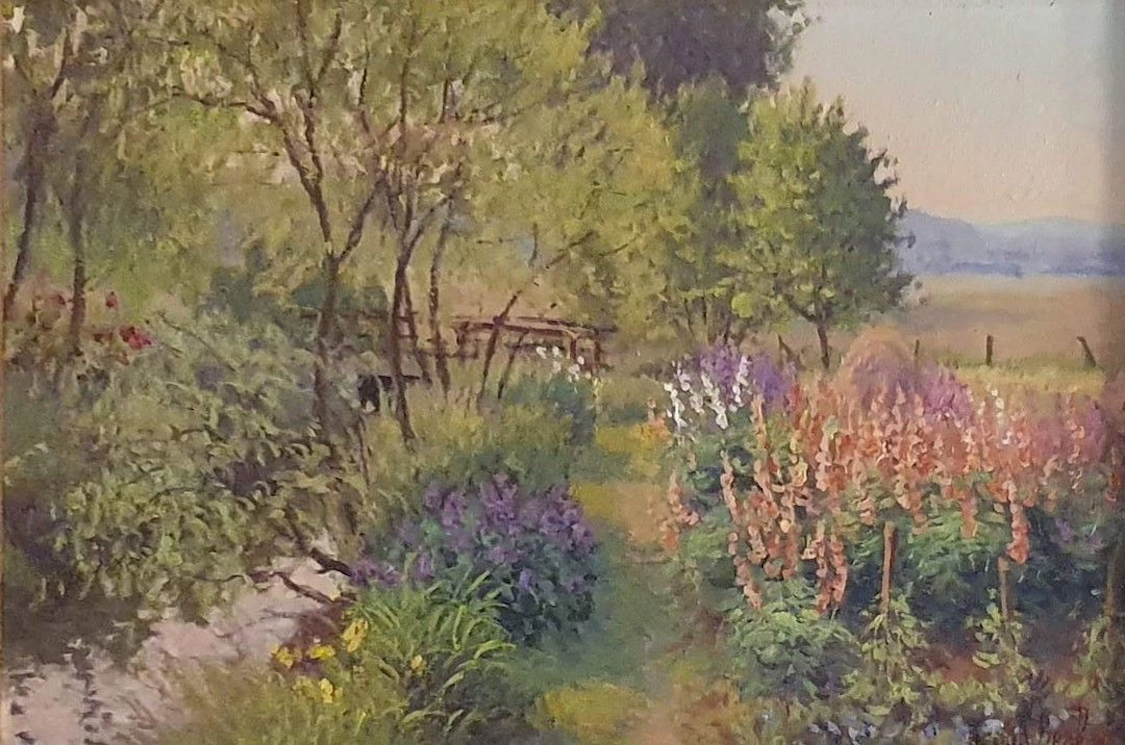 VAN BEEK André (né 1947) Jardin au bord... - Lot 269 - Rossini